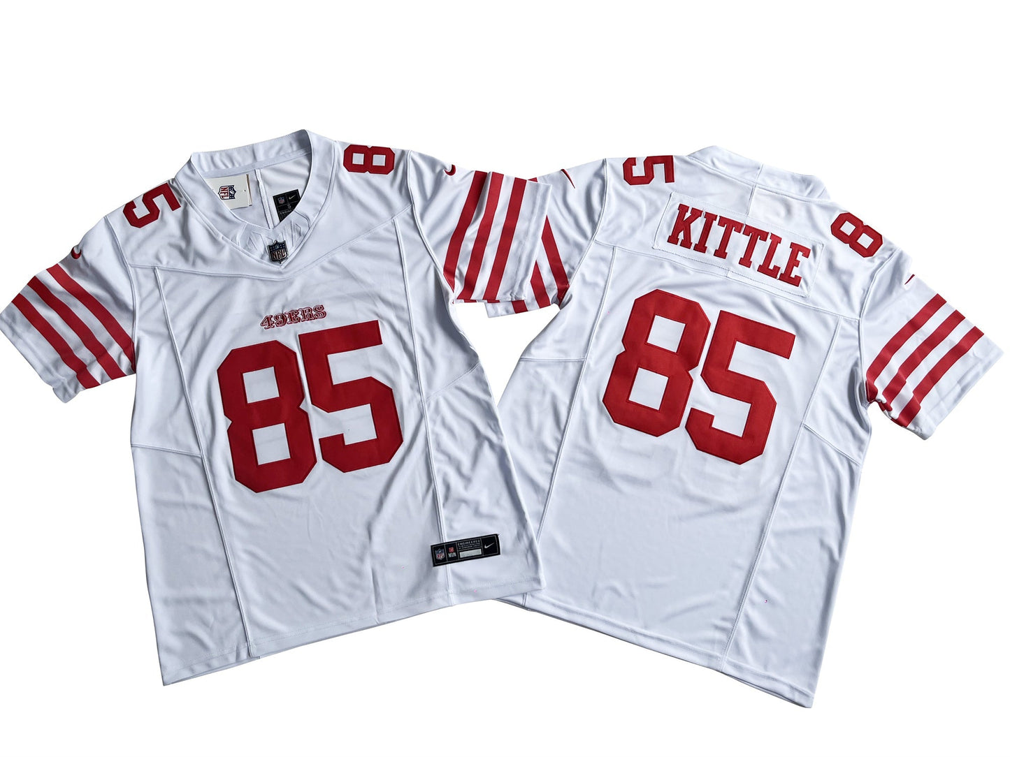 San Francisco 49ers 85# George Kittle Vapor F.U.S.E. Limited Jersey