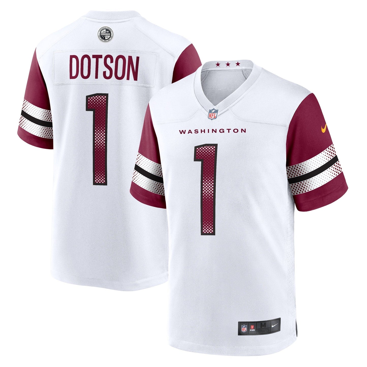 Jahan Dotson Washington Commanders Nike Game Jersey - White
