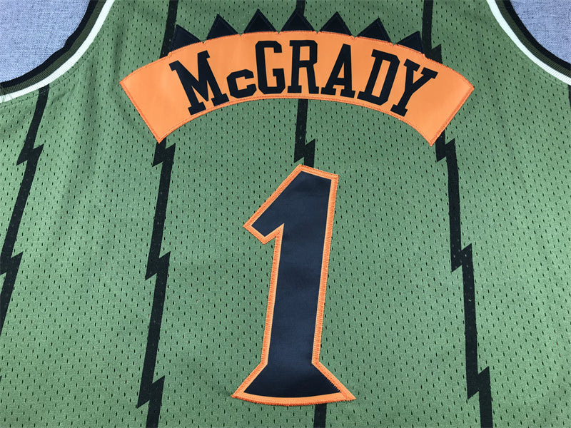 Toronto Raptors #1 MCGRADY Green Jersey MN