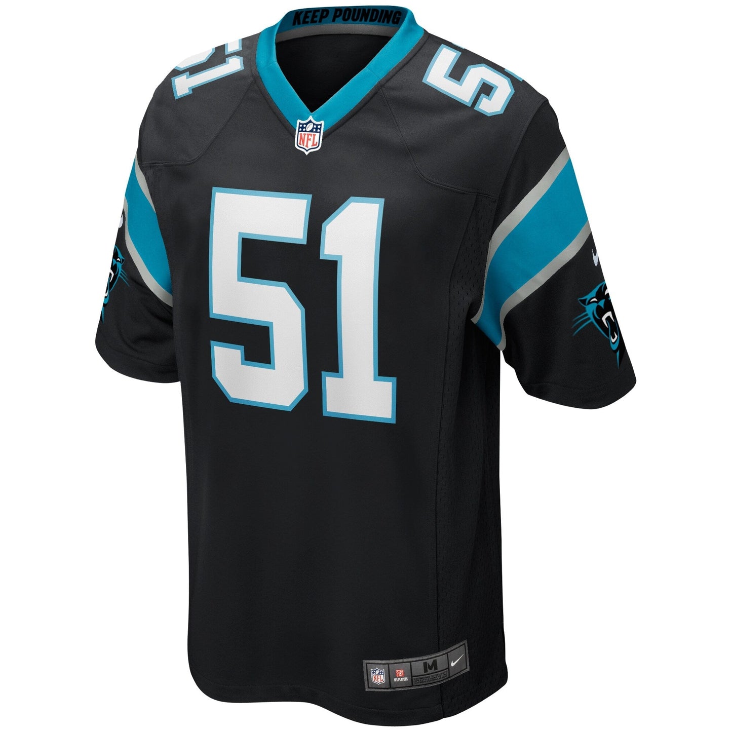 Sam Mills Carolina Panthers Nike Game Retired Jersey - Black
