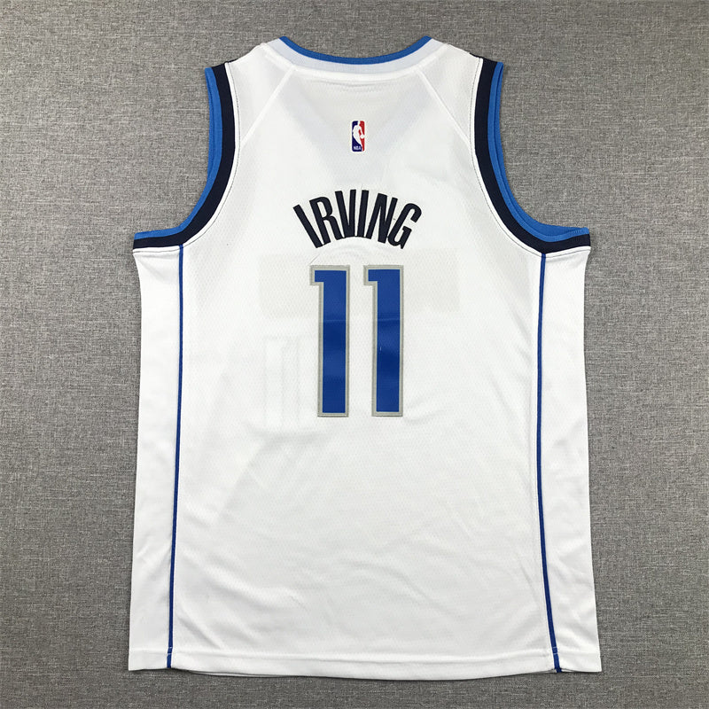 Youth Kyrie Irving Dallas Mavericks #11 Embroidered Jersey