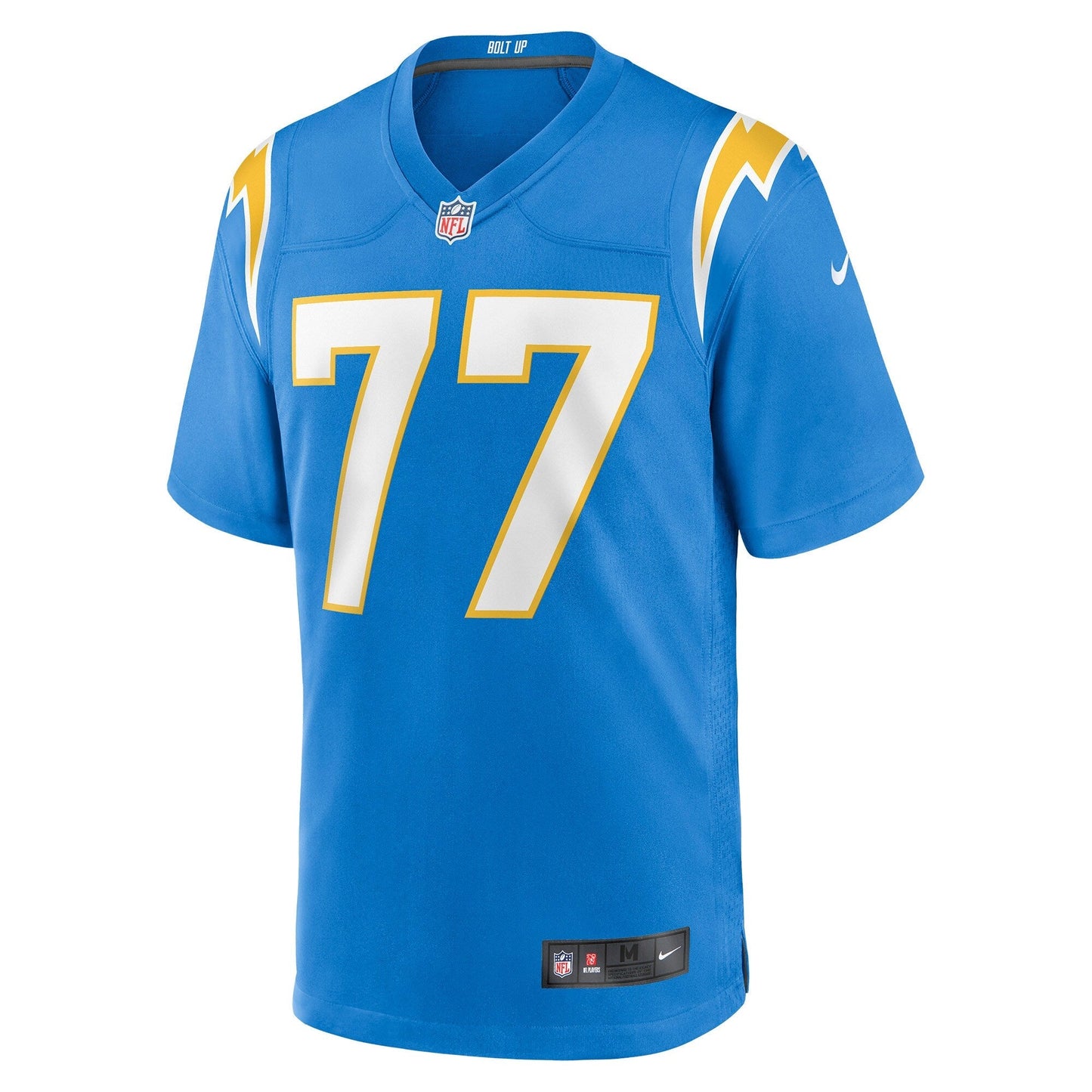 Zion Johnson Los Angeles Chargers Nike Game Jersey - Powder Blue