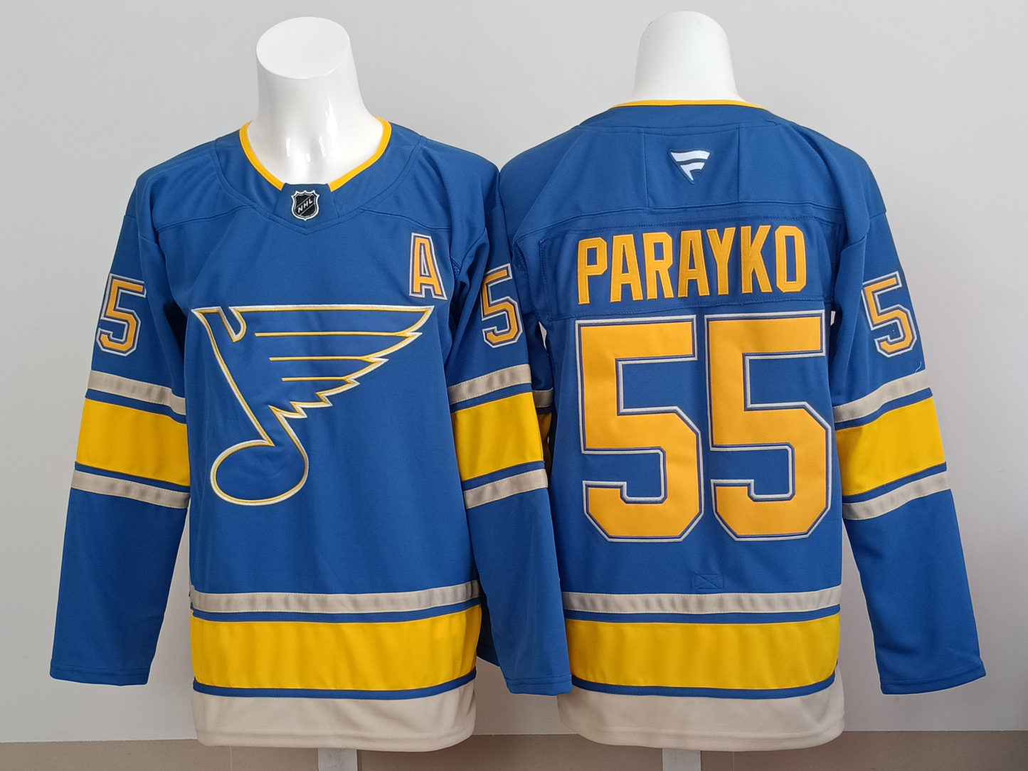Men's St. Louis Blues Colton Parayko #55 Blue Breakaway Player Jersey