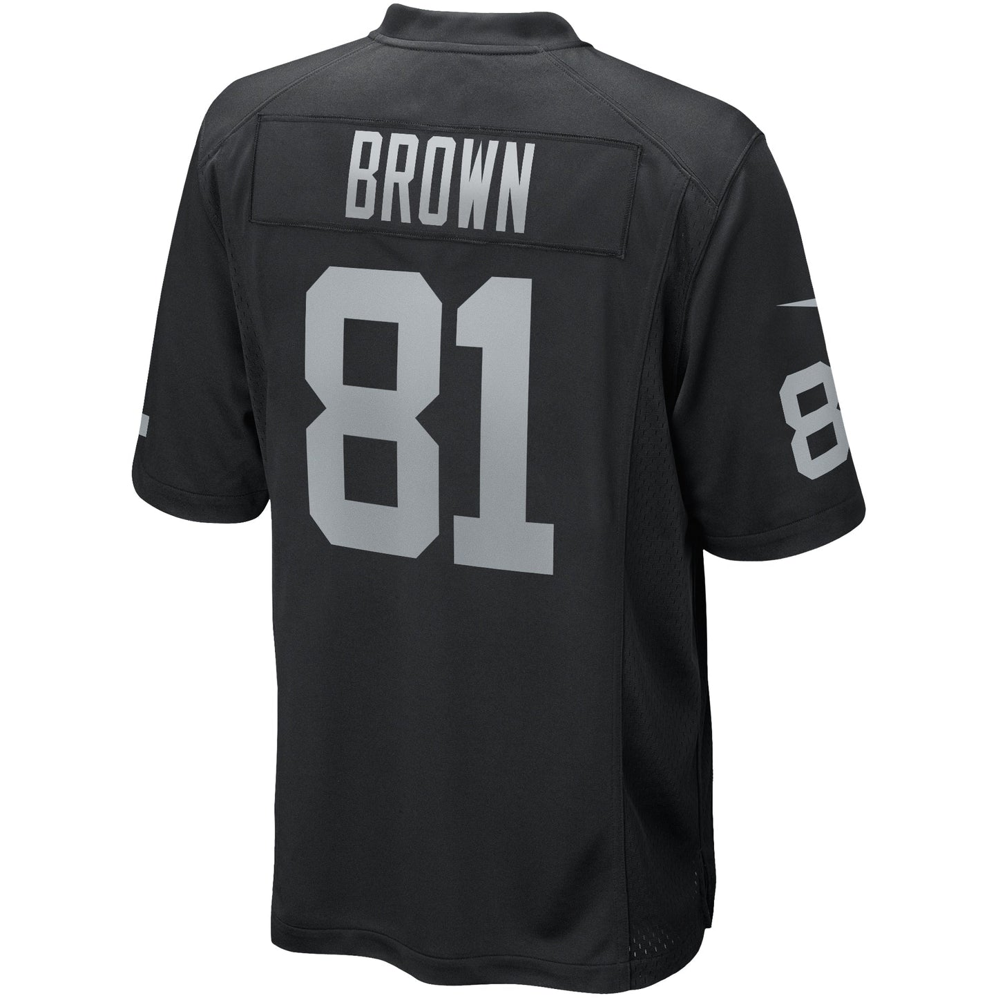 Tim Brown Las Vegas Raiders Nike Game Retired Jersey - Black