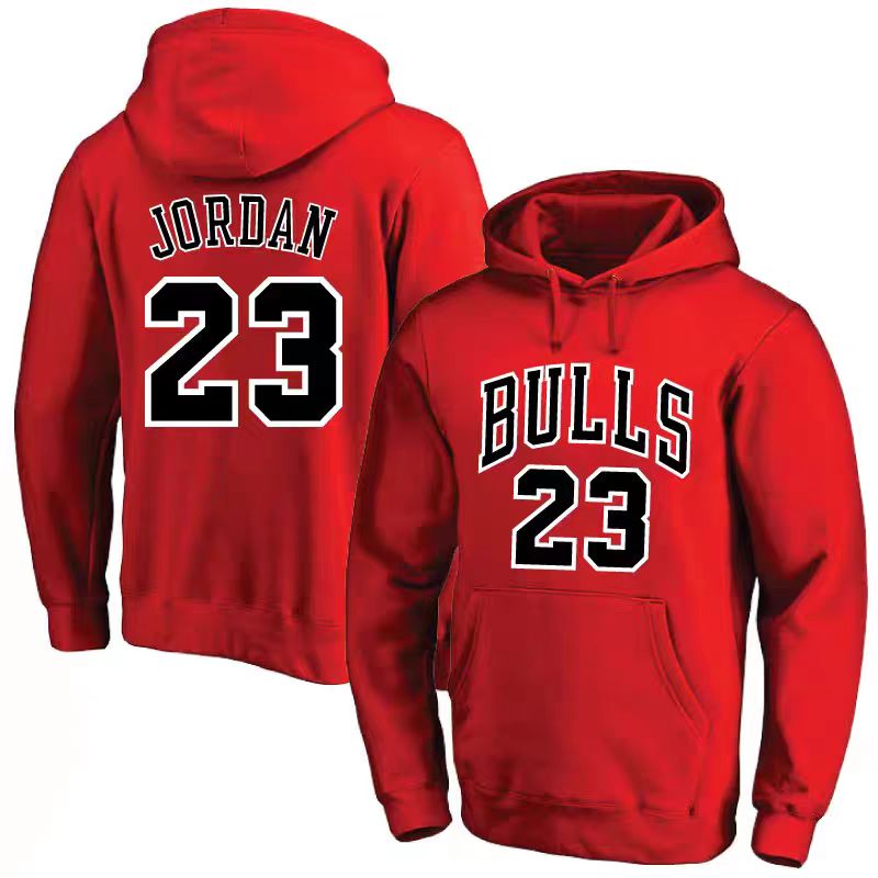Chicago Bulls #23 Thick Pullover Hoodie Basketball Hoodie