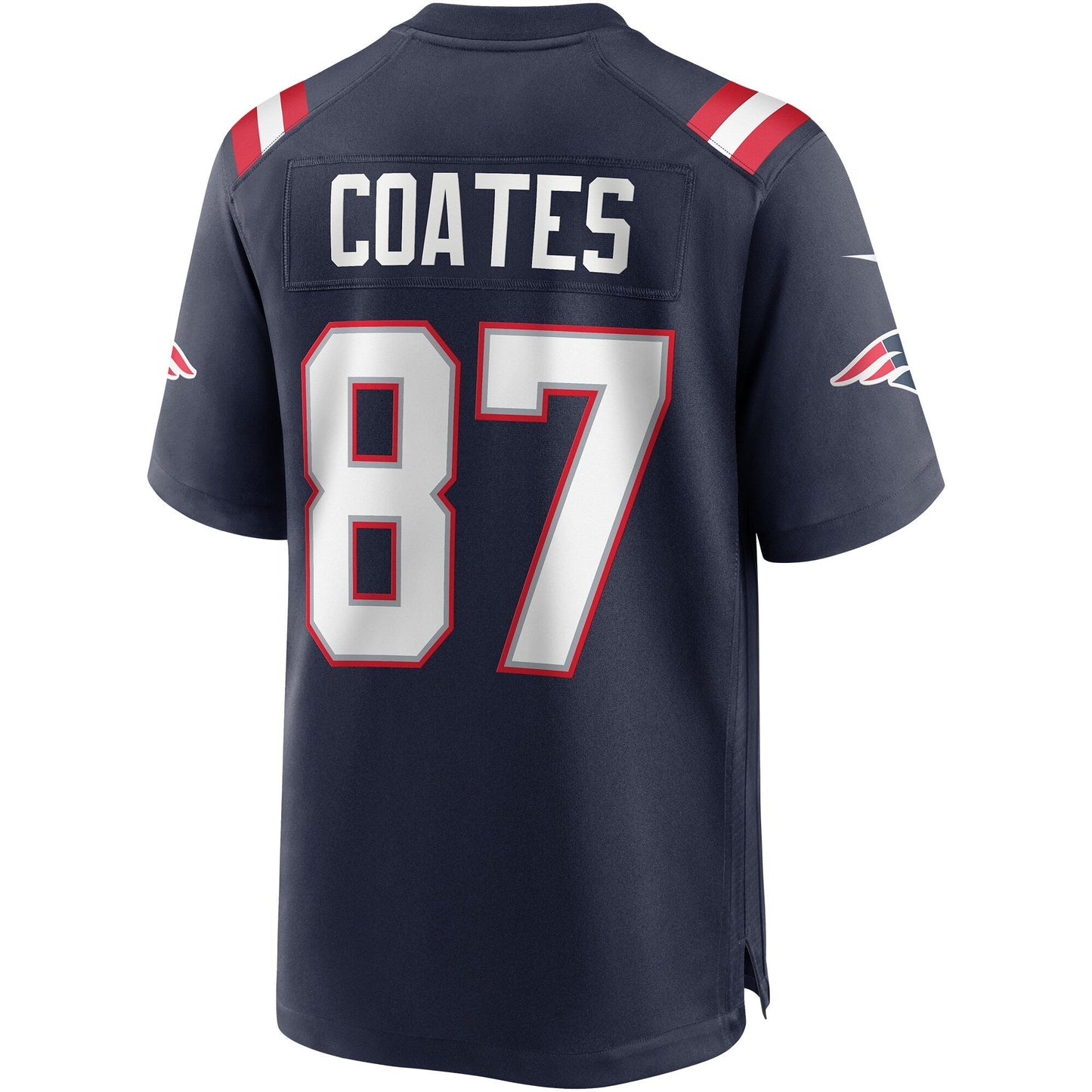 Ben Coates New England Patriots Nike Game Retired Jersey - Navy