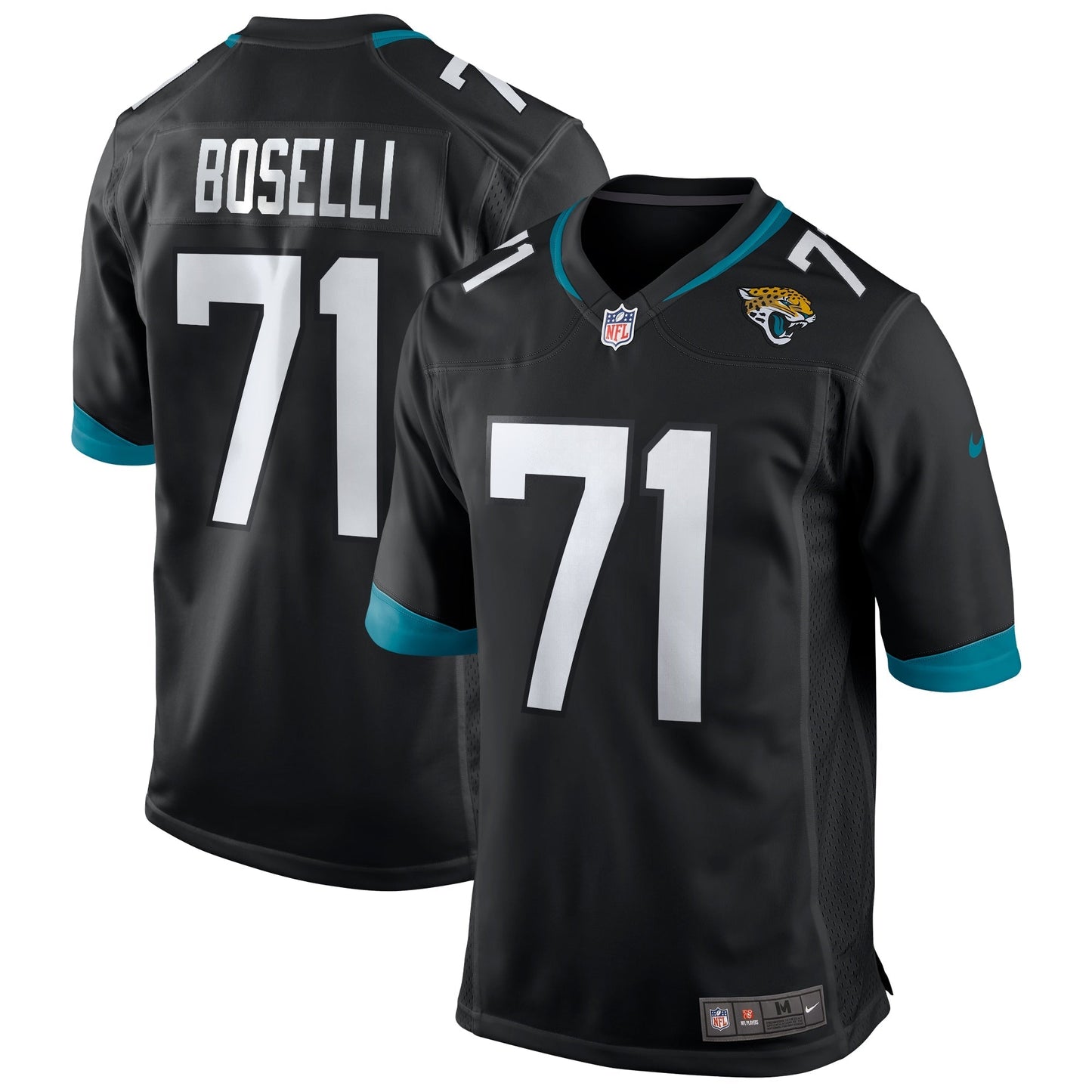 Tony Boselli Jacksonville Jaguars Nike Game Retired Jersey - Black