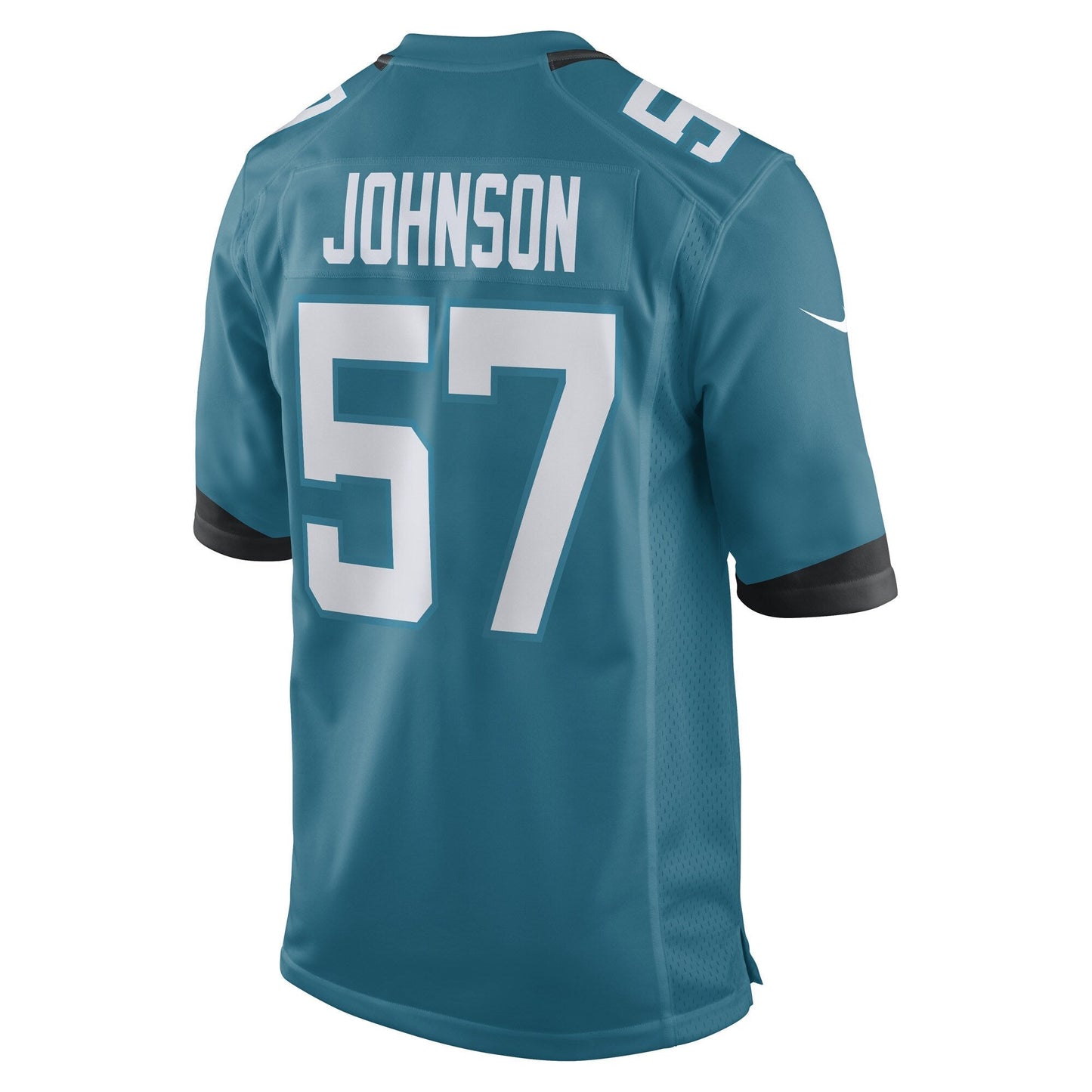Caleb Johnson Jacksonville Jaguars Nike Game Jersey - Teal