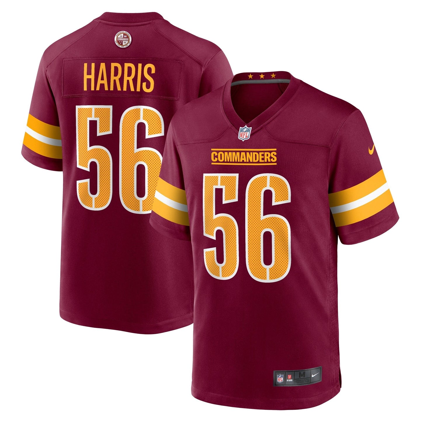 Jalen Harris Washington Commanders Nike Game Jersey - Burgundy