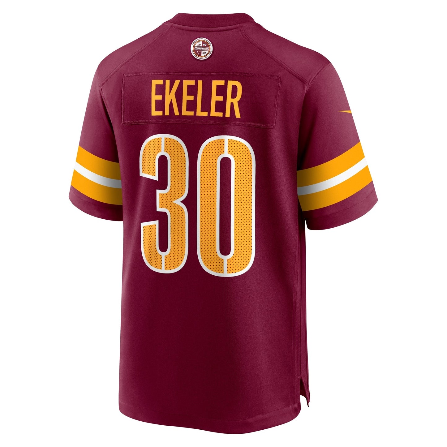 Austin Ekeler Washington Commanders Nike Game Jersey - Burgundy
