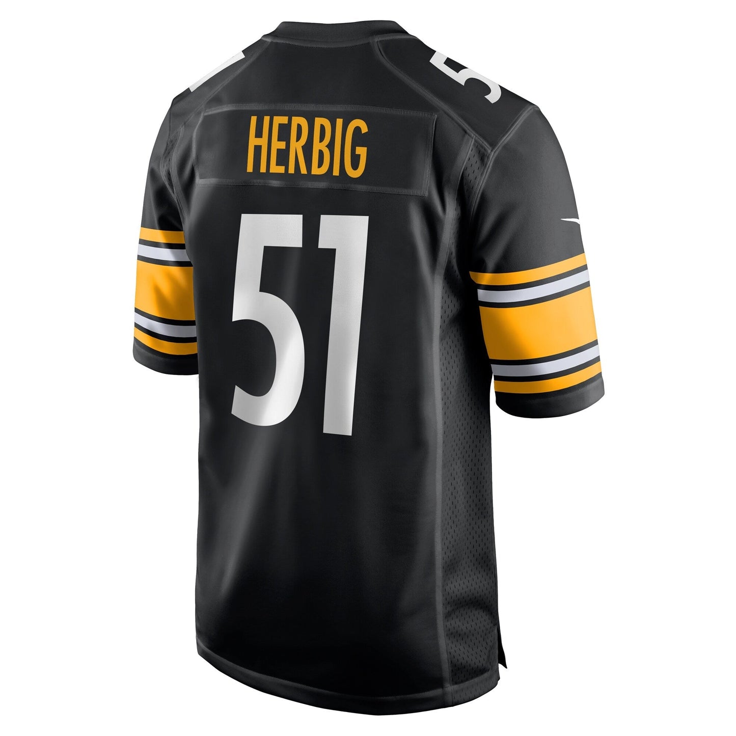 Nick Herbig Pittsburgh Steelers Nike Game Jersey - Black
