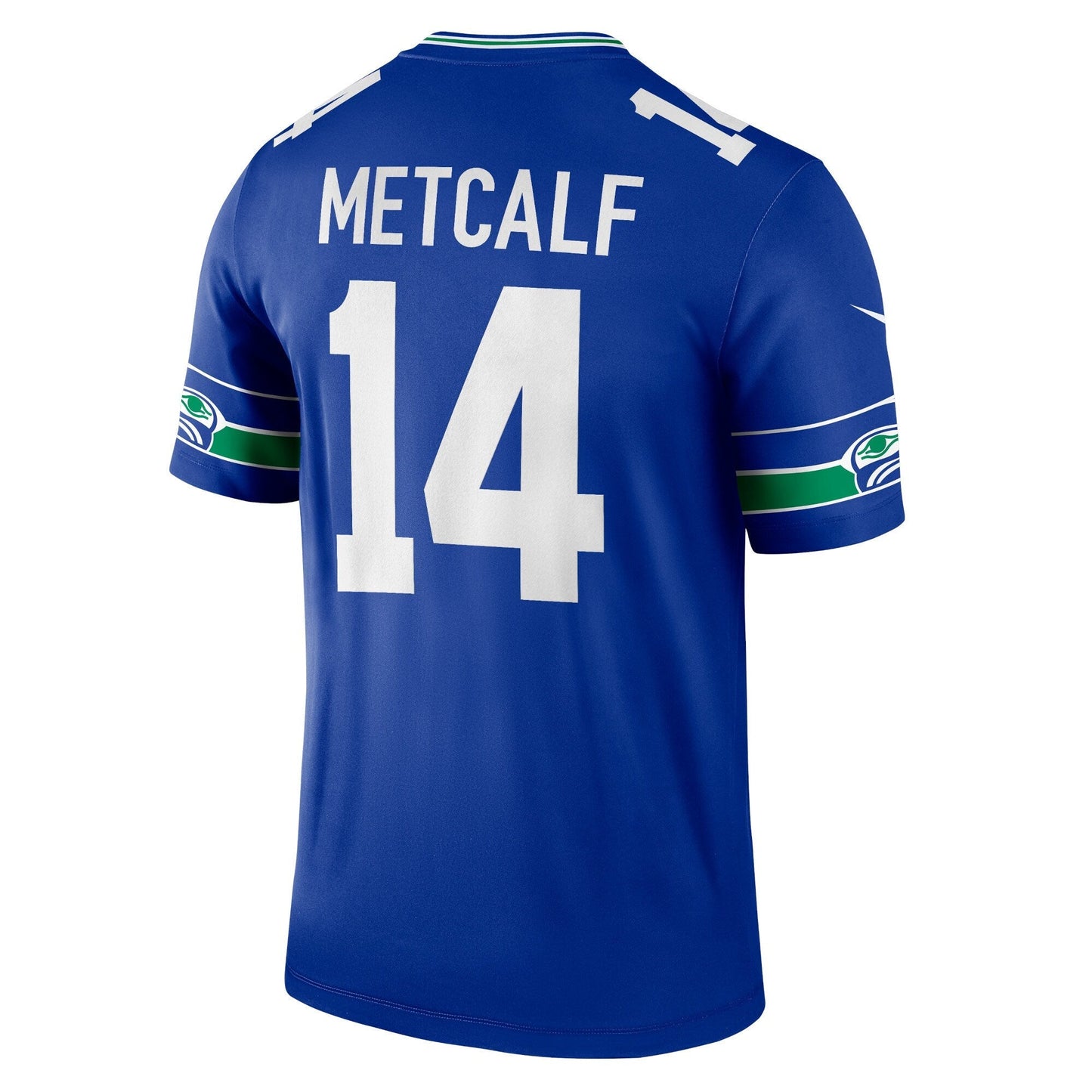 DK Metcalf Seattle Seahawks Nike Throwback Legend Jersey - Royal