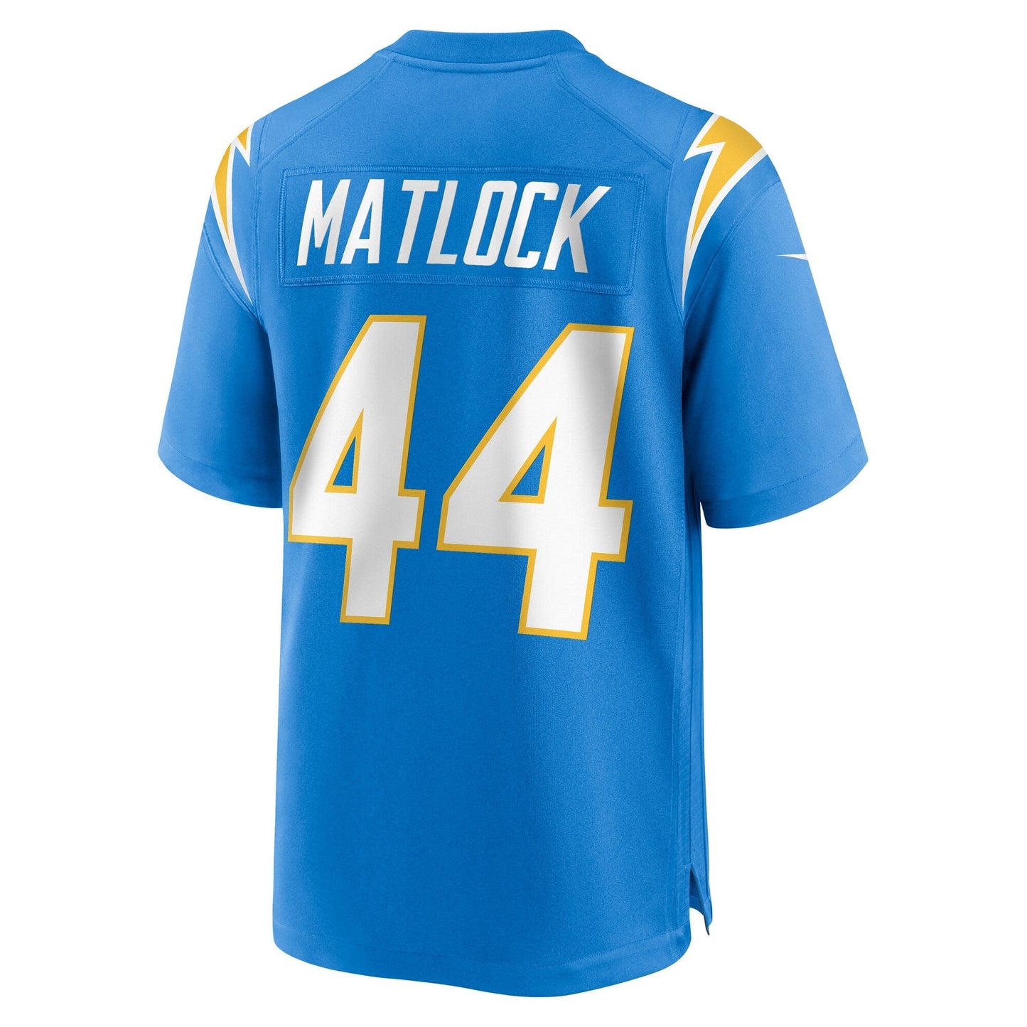 Scott Matlock Los Angeles Chargers Nike Team Game Jersey - Powder Blue