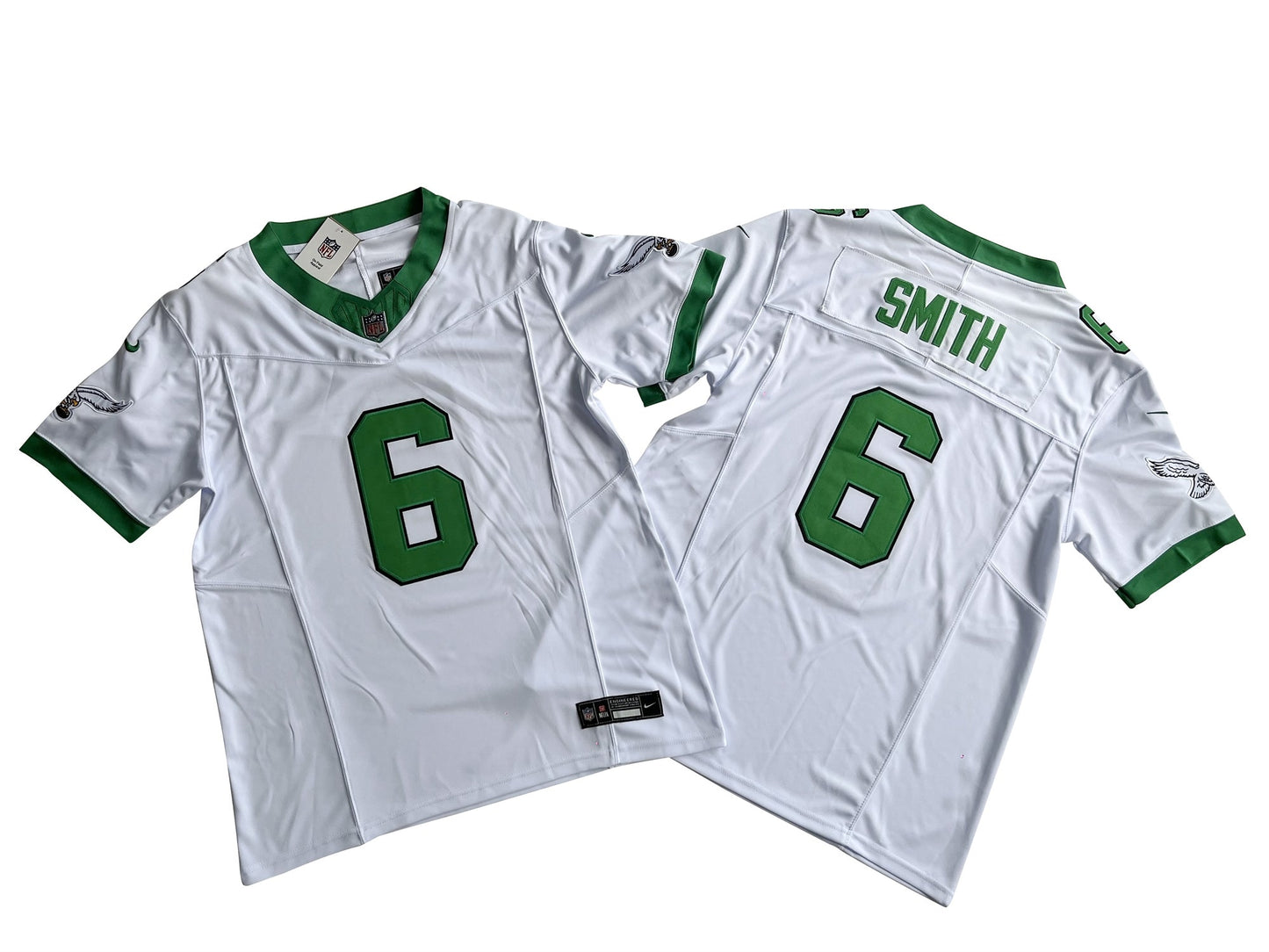 Philadelphia Eagles 6# DeVonta Smith Limited Jersey-White