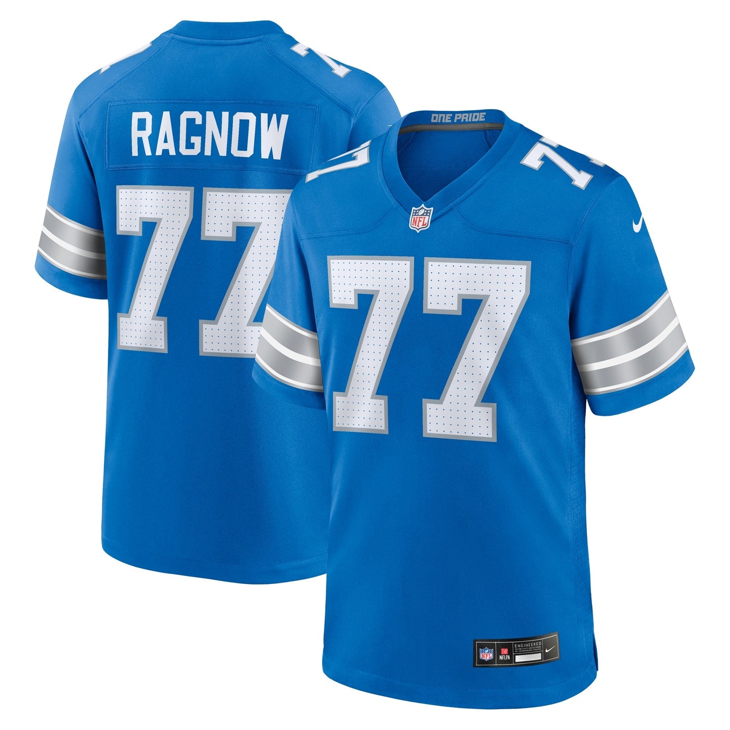 Frank Ragnow Detroit Lions Nike Team Game Jersey - Blue