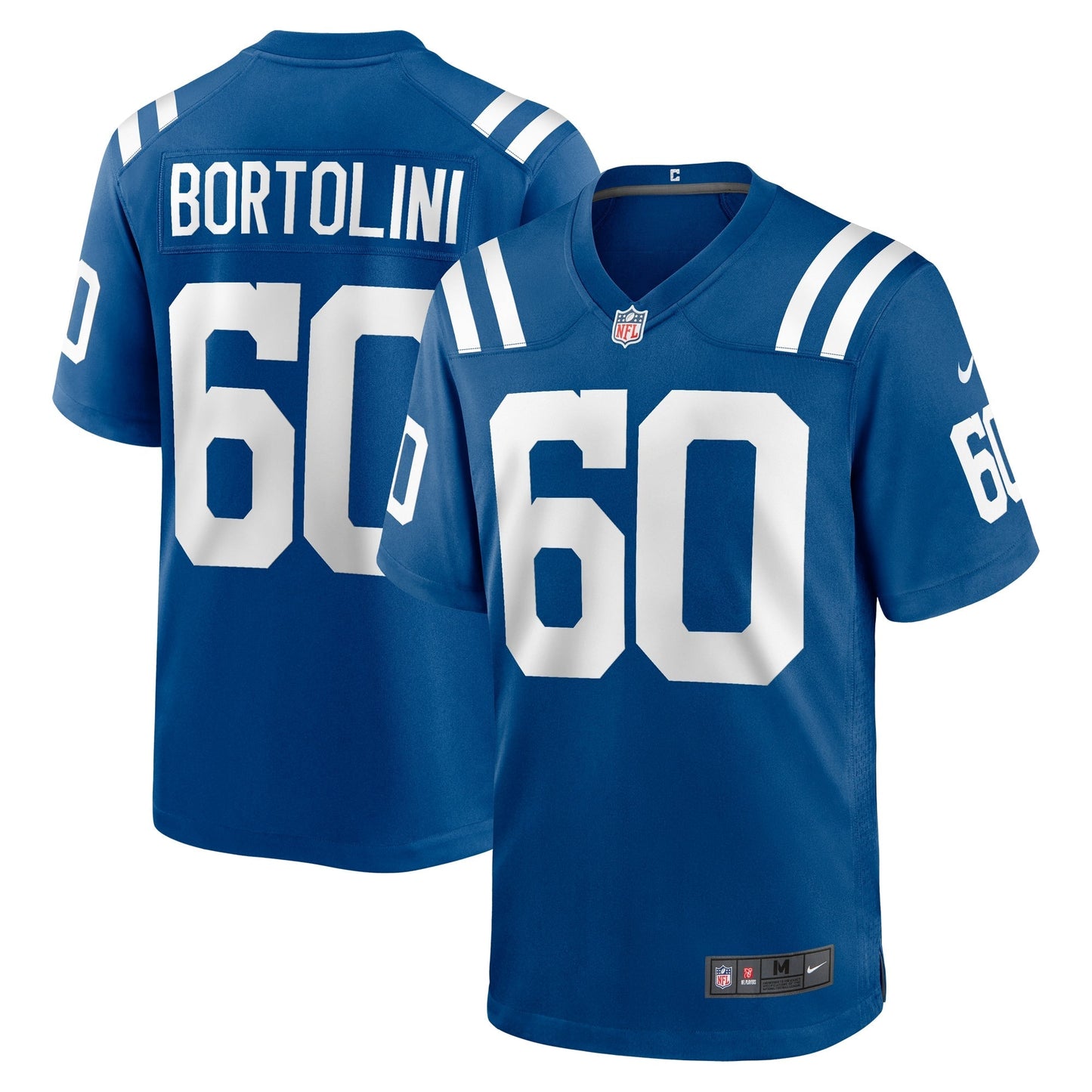 Tanor Bortolini Indianapolis Colts Nike Game Jersey - Royal