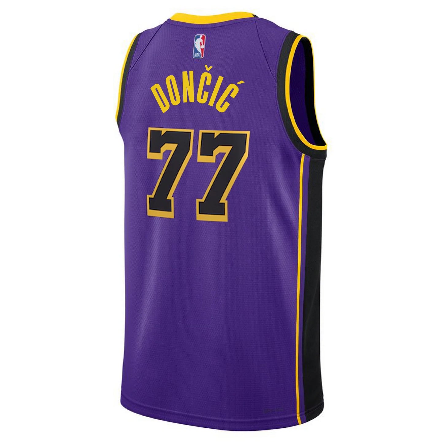 Los Angeles Lakers Jordan Brand Statement Edition Swingman Jersey - Purple - Luka Dončić