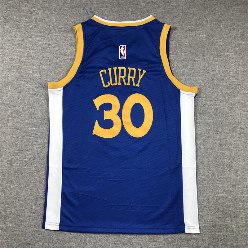 Youth Stephen Curry Golden State Warriors #30 Embroidered Jersey