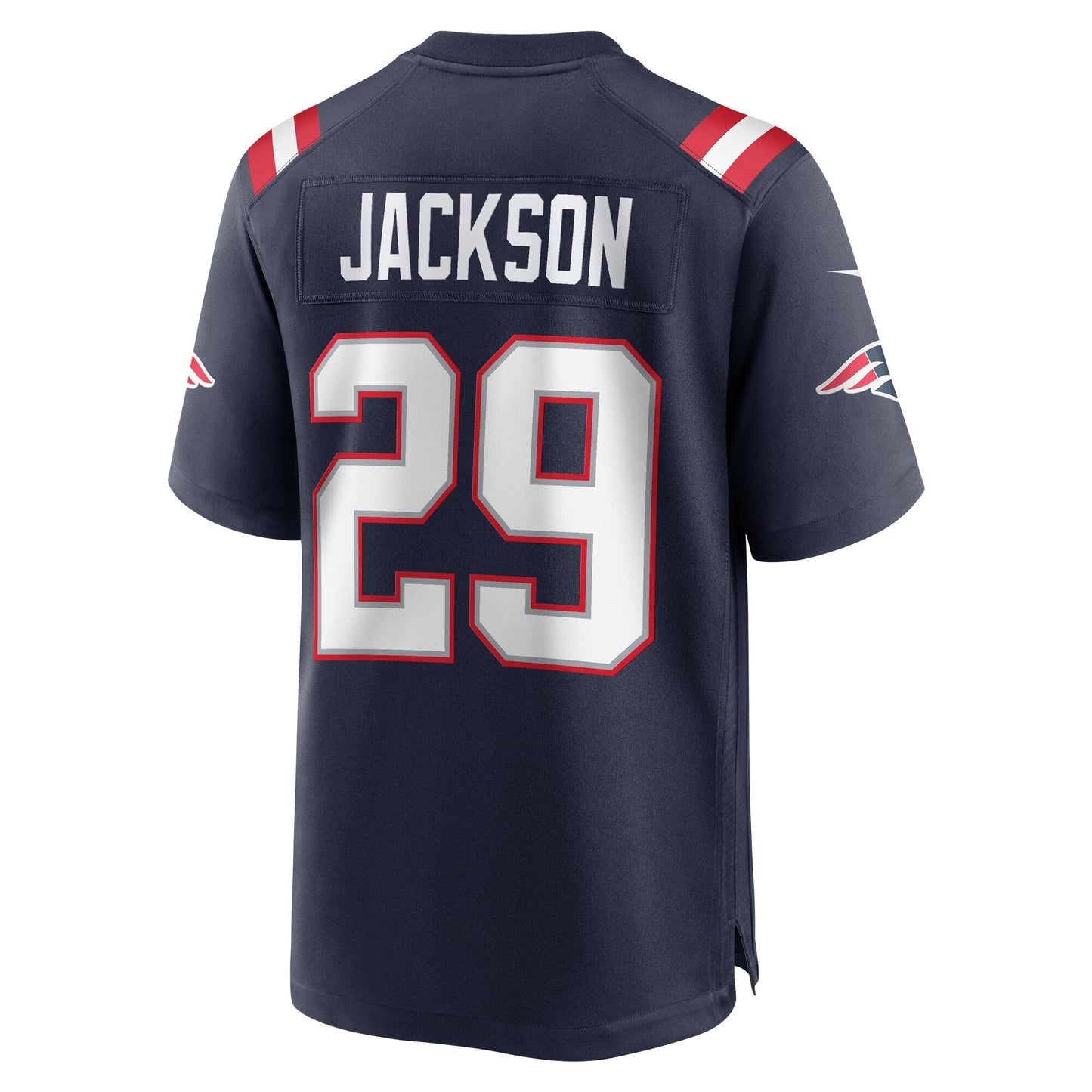 JC Jackson New England Patriots Nike Game Jersey - Navy