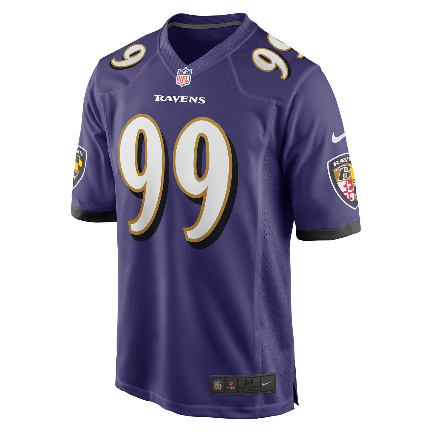 Odafe Oweh Baltimore Ravens Nike Game Jersey - Purple