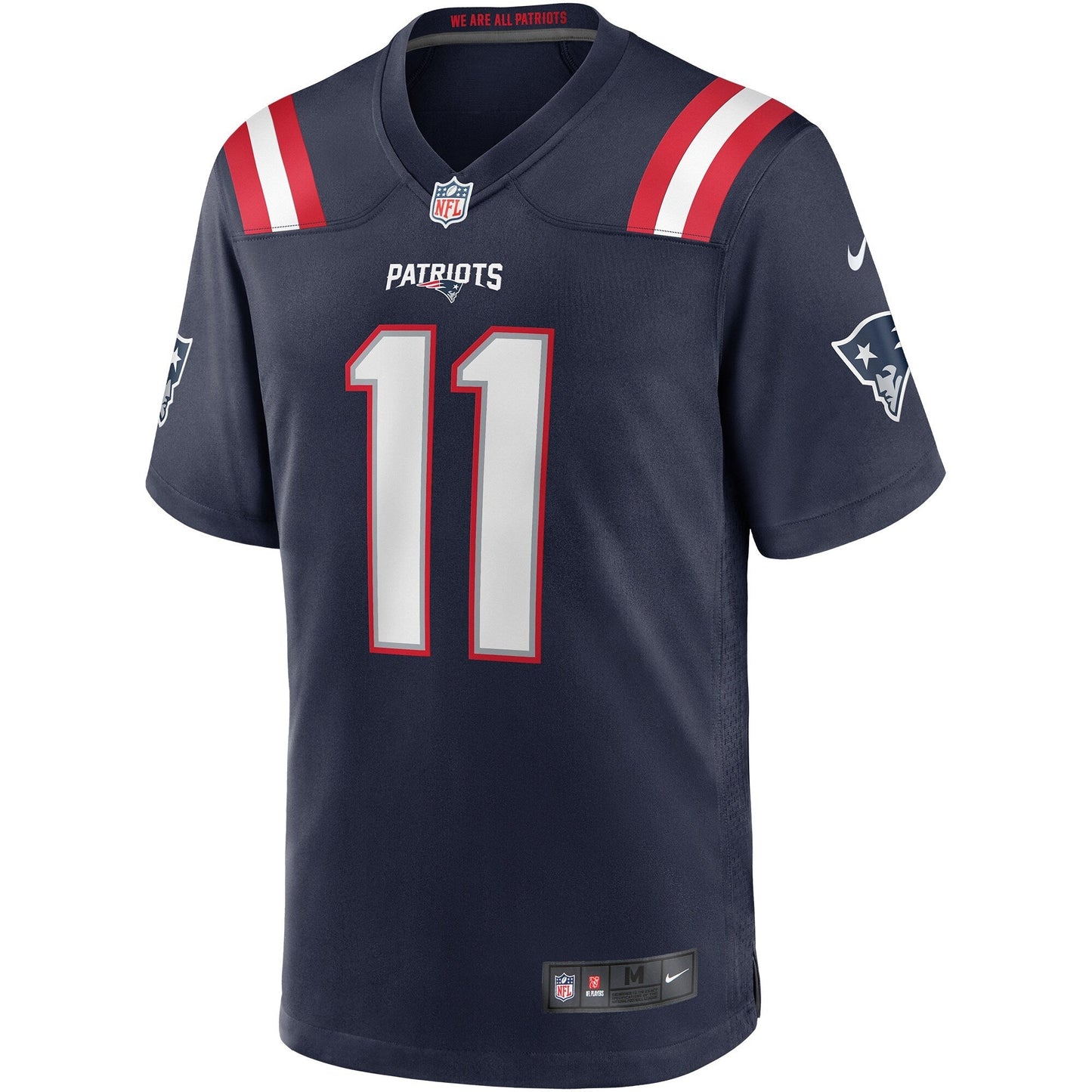 Drew Bledsoe New England Patriots Nike Game Retired Jersey - Navy
