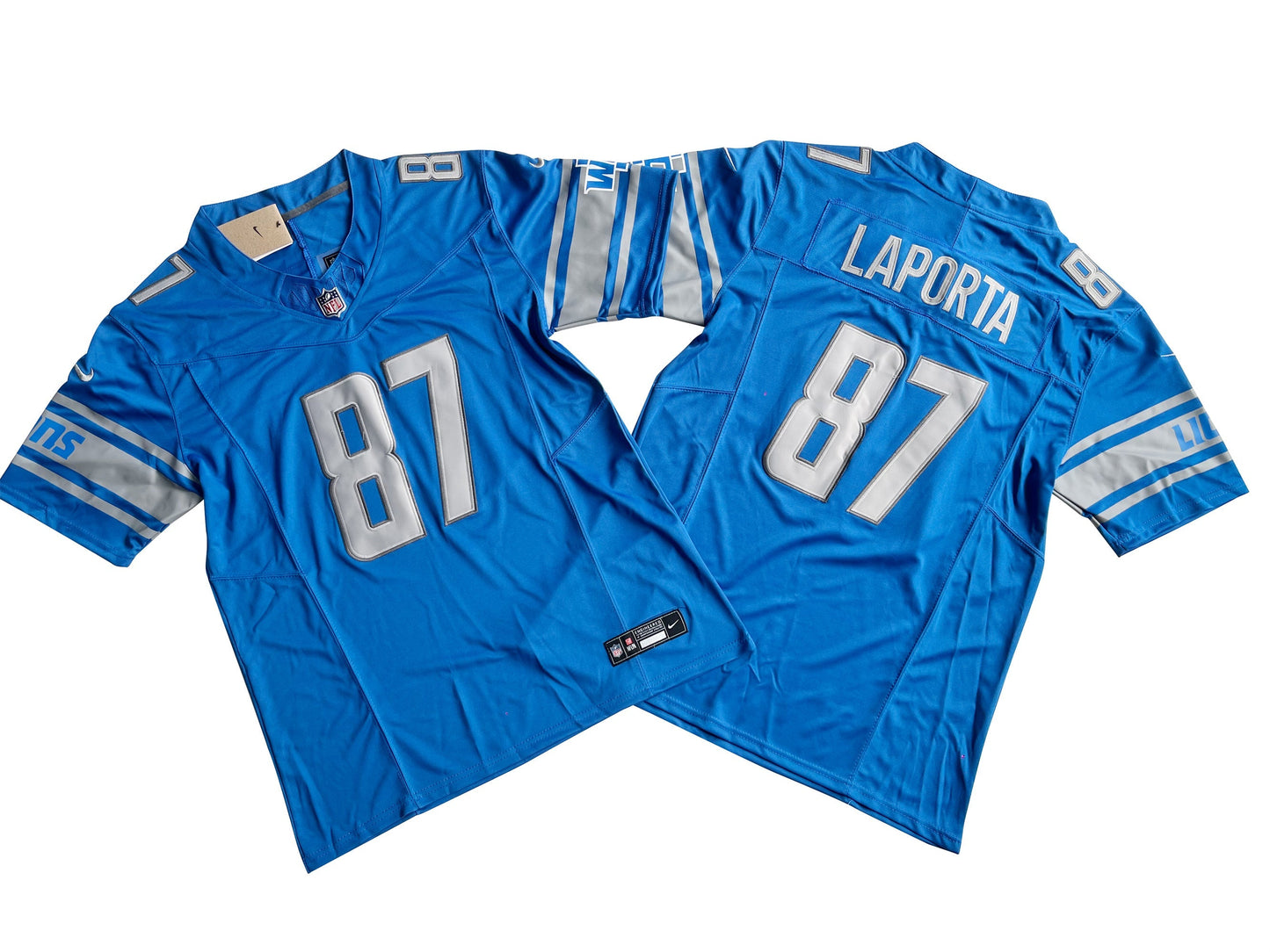Detroit Lions 87# Sam Laporta Vapor F.U.S.E. Limited Jersey