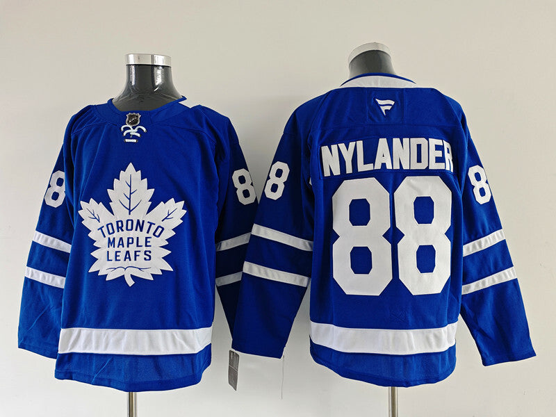 Men's Toronto Maple Leafs William Nylander Blue Jersey