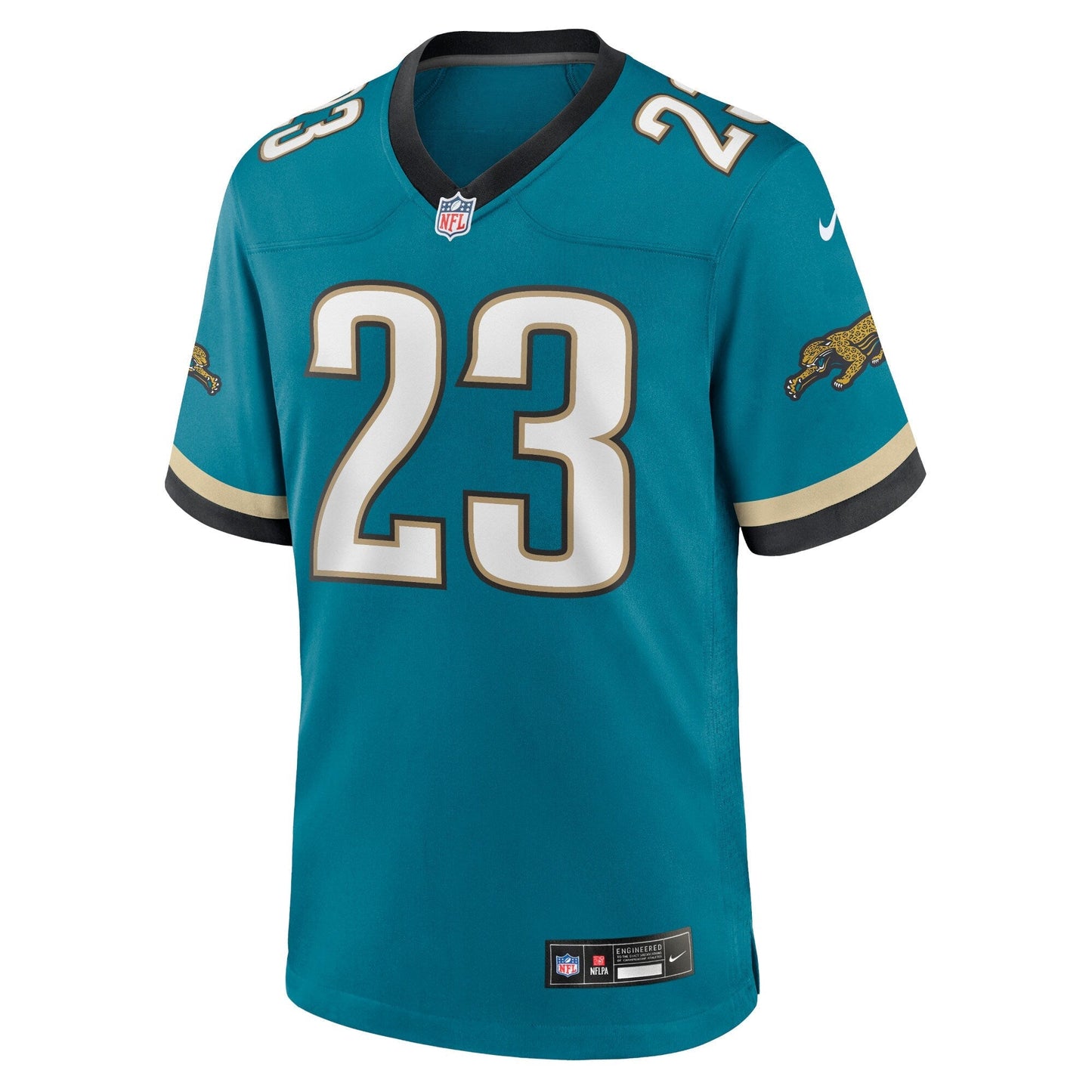 Foye Oluokun Jacksonville Jaguars Nike Prowler Throwback Game Jersey - Teal