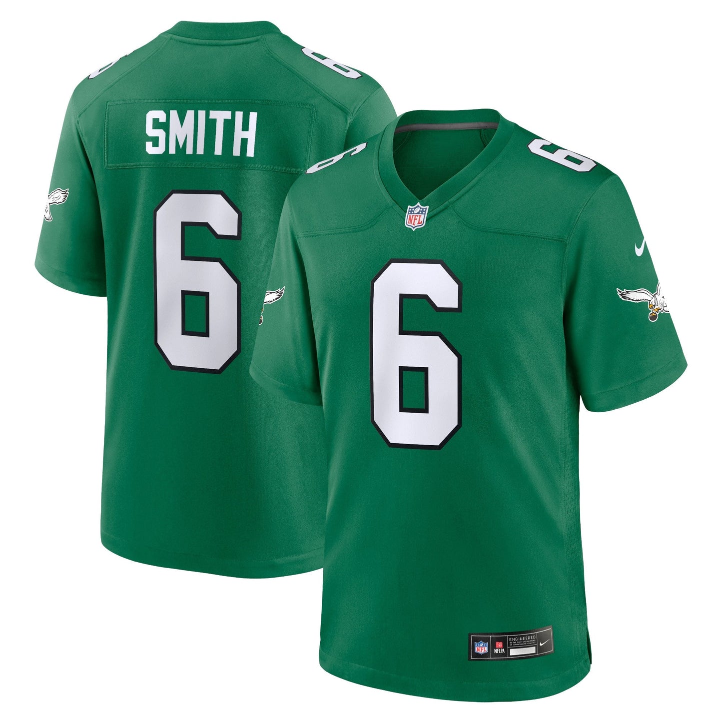 DeVonta Smith Philadelphia Eagles Nike Alternate Game Jersey - Kelly Green