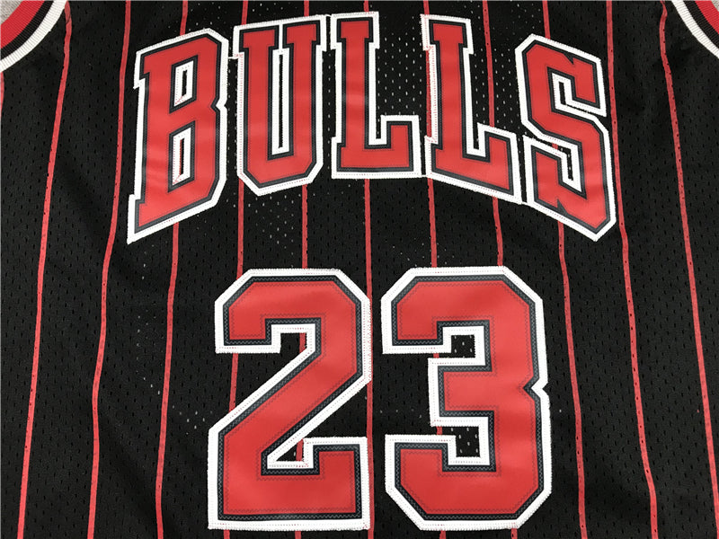 Michael Jordan Chicago Bulls 23 Black Jersey