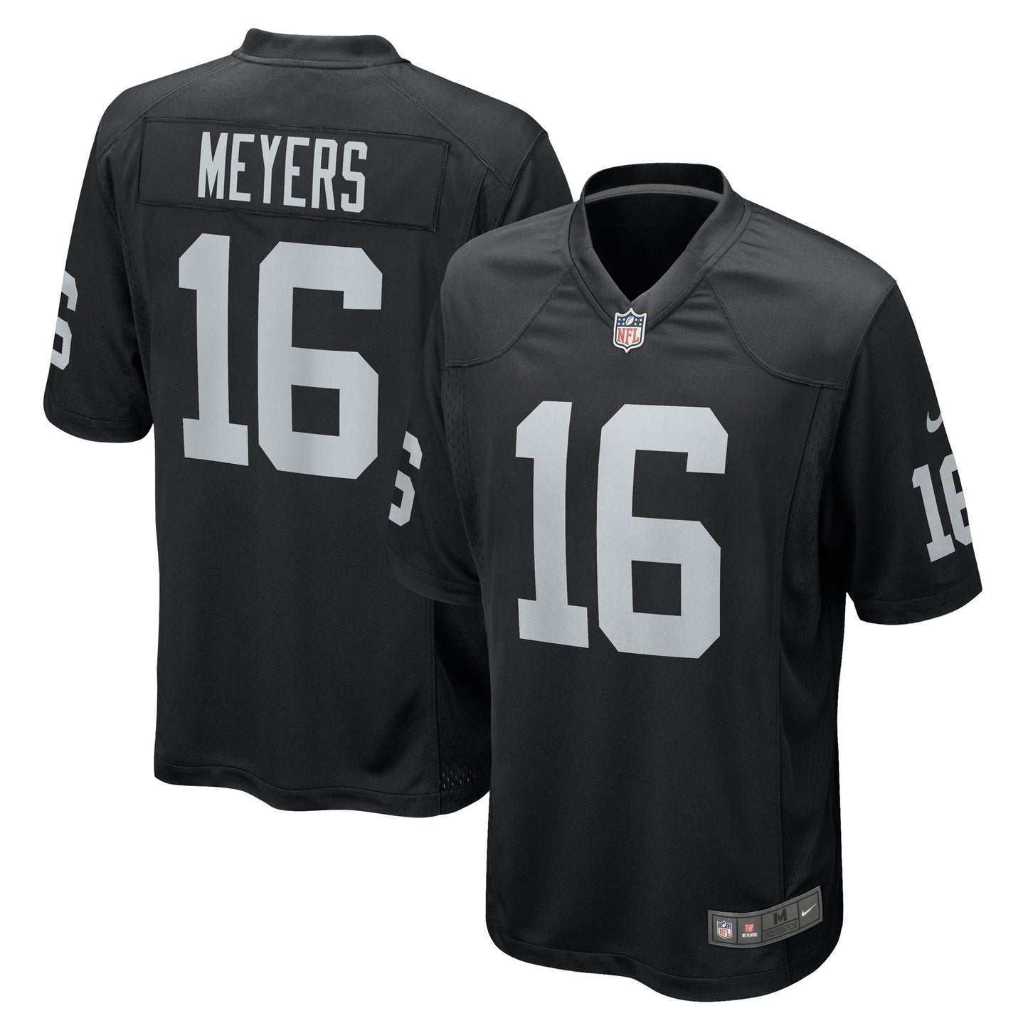 Jakobi Meyers Las Vegas Raiders Nike Game Jersey - Black