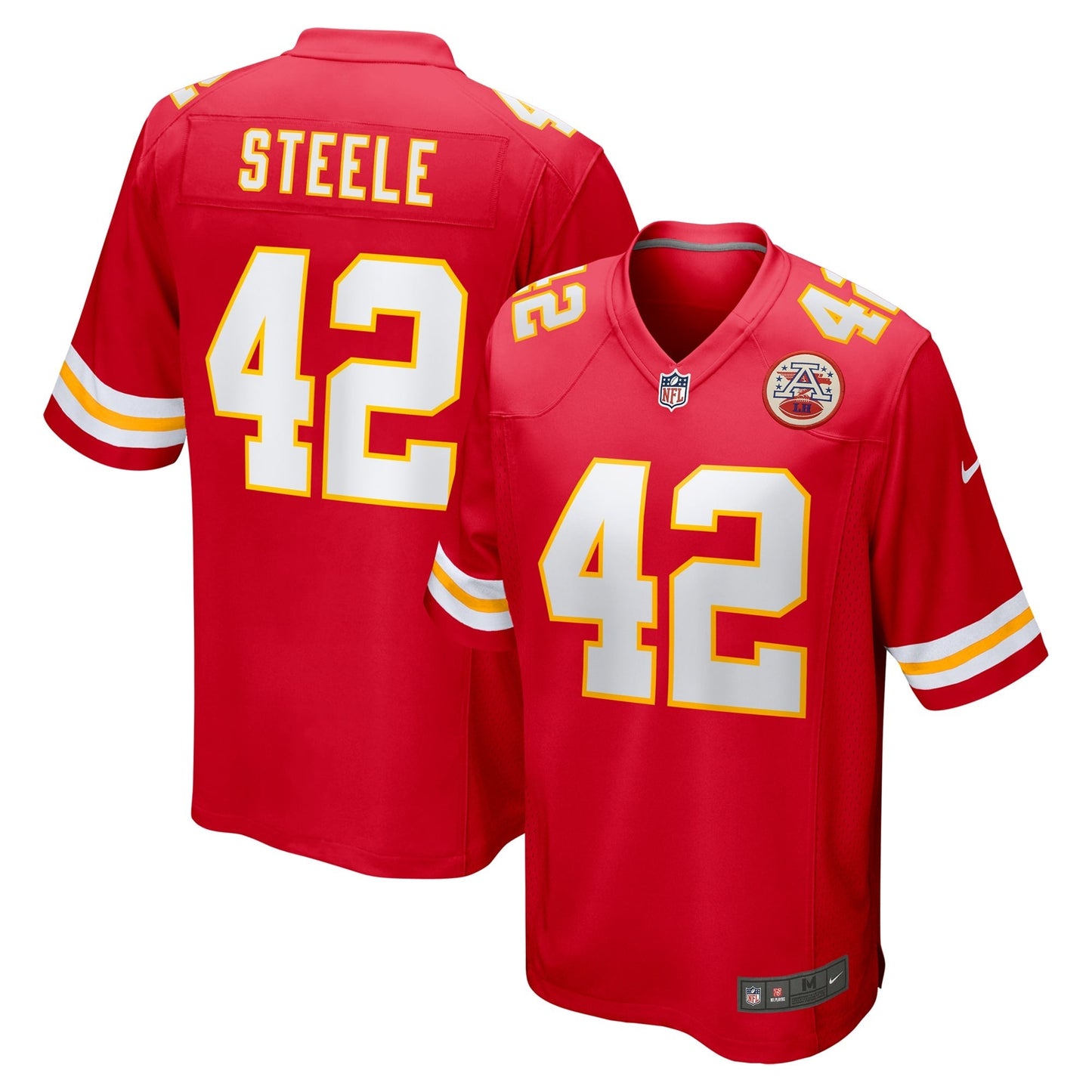 Carson Steele Kansas City Chiefs Nike Game Jersey - Red
