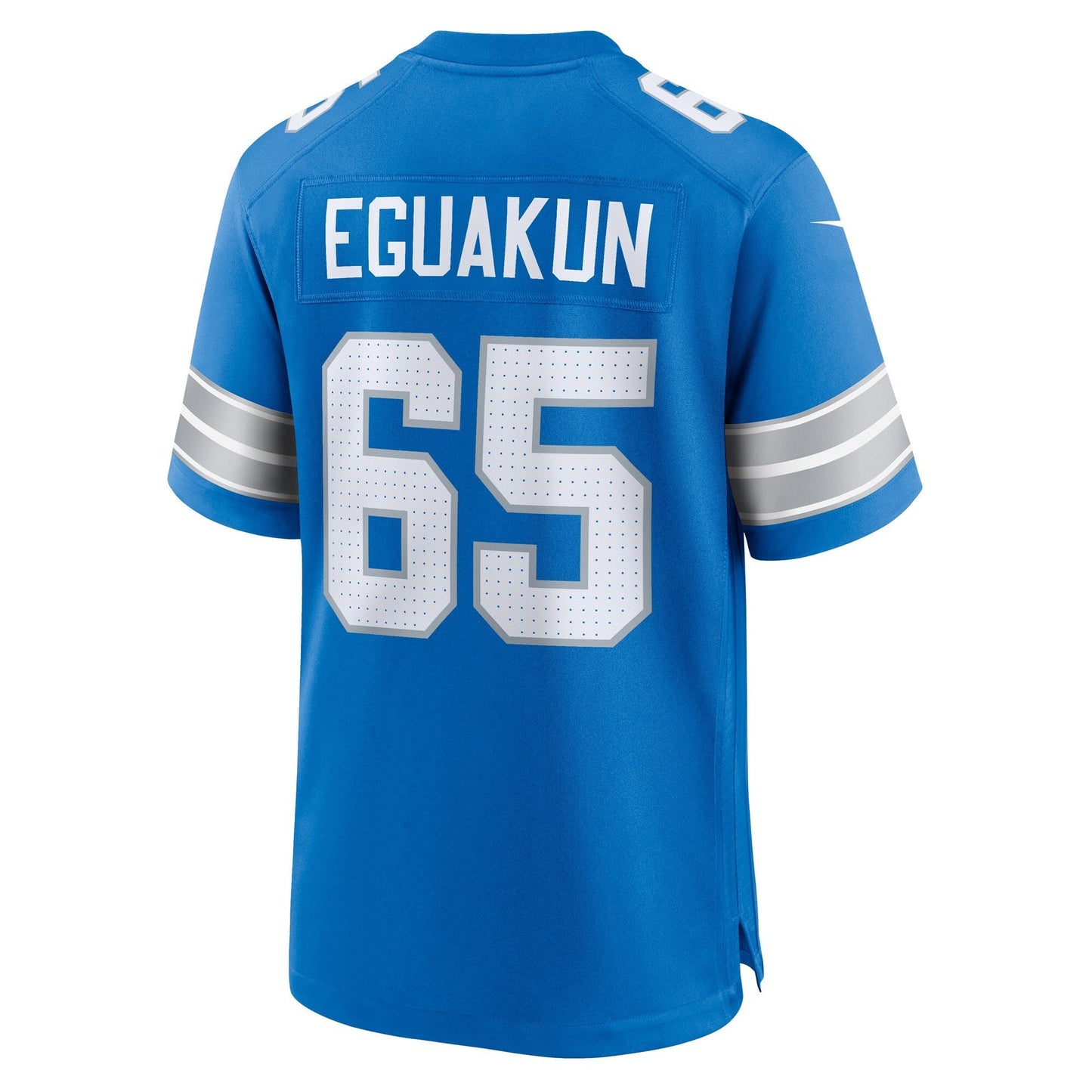 Kingsley Eguakun Detroit Lions Nike Game Jersey - Blue