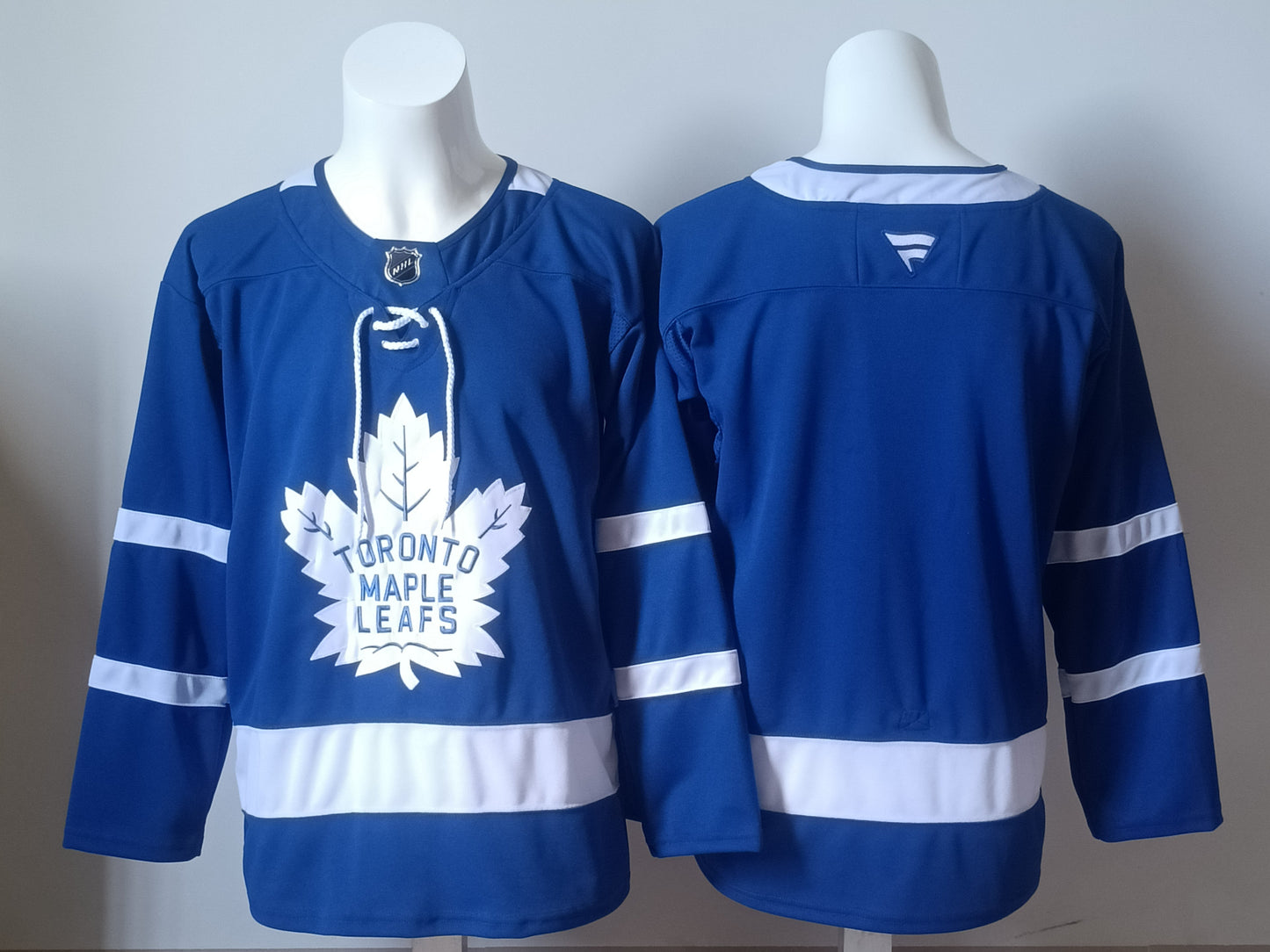 Men's Toronto Maple Leafs Blue Home Premium Blank Jersey