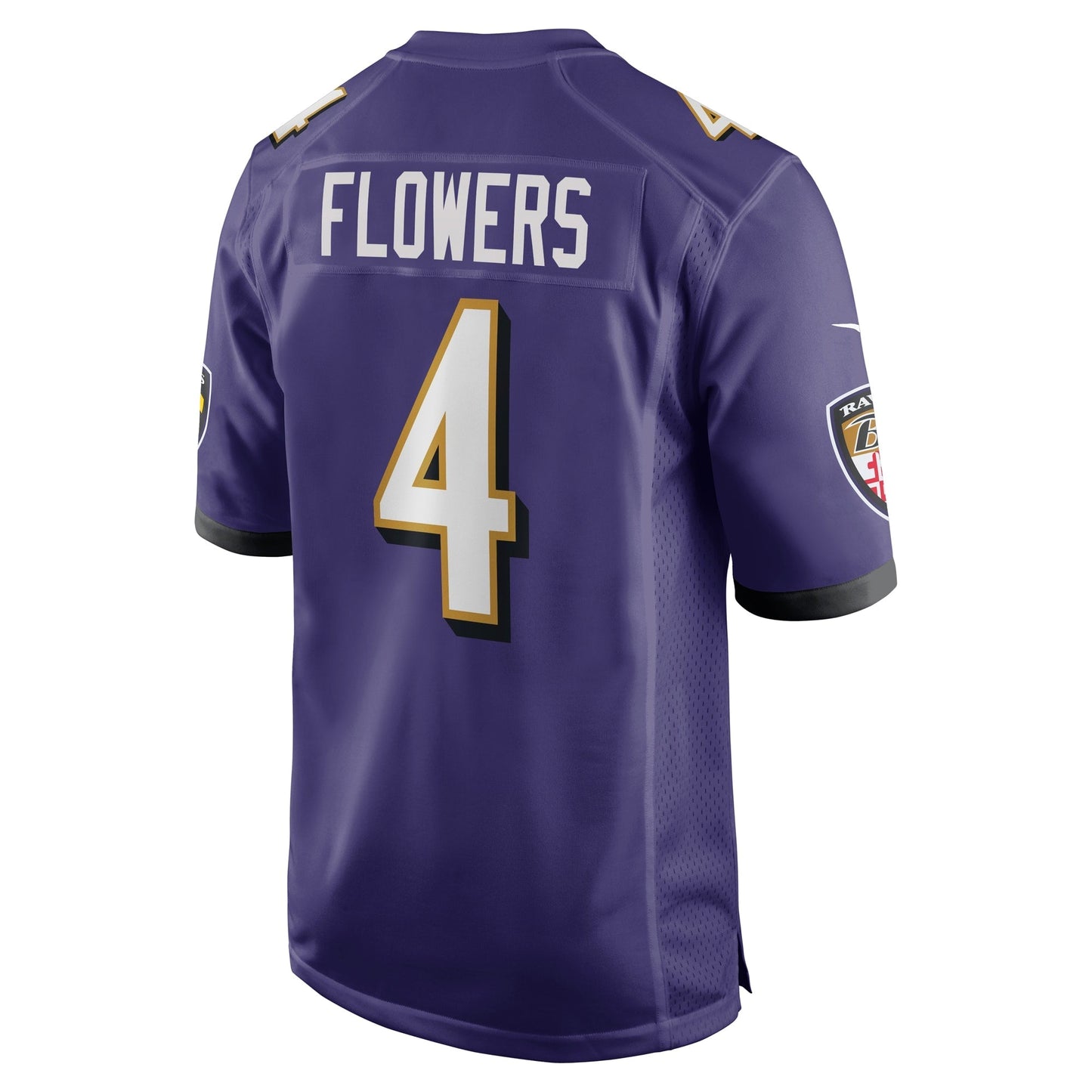 Zay Flowers Baltimore Ravens Nike Game Jersey - Purple