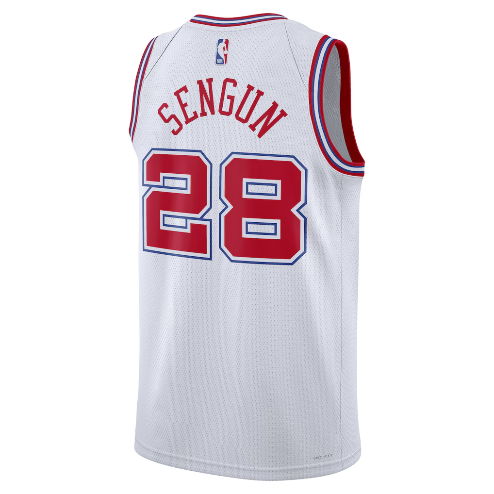 Houston Rockets Alperen Şengün Nike White 2025/26 Swingman Jersey - City Editio