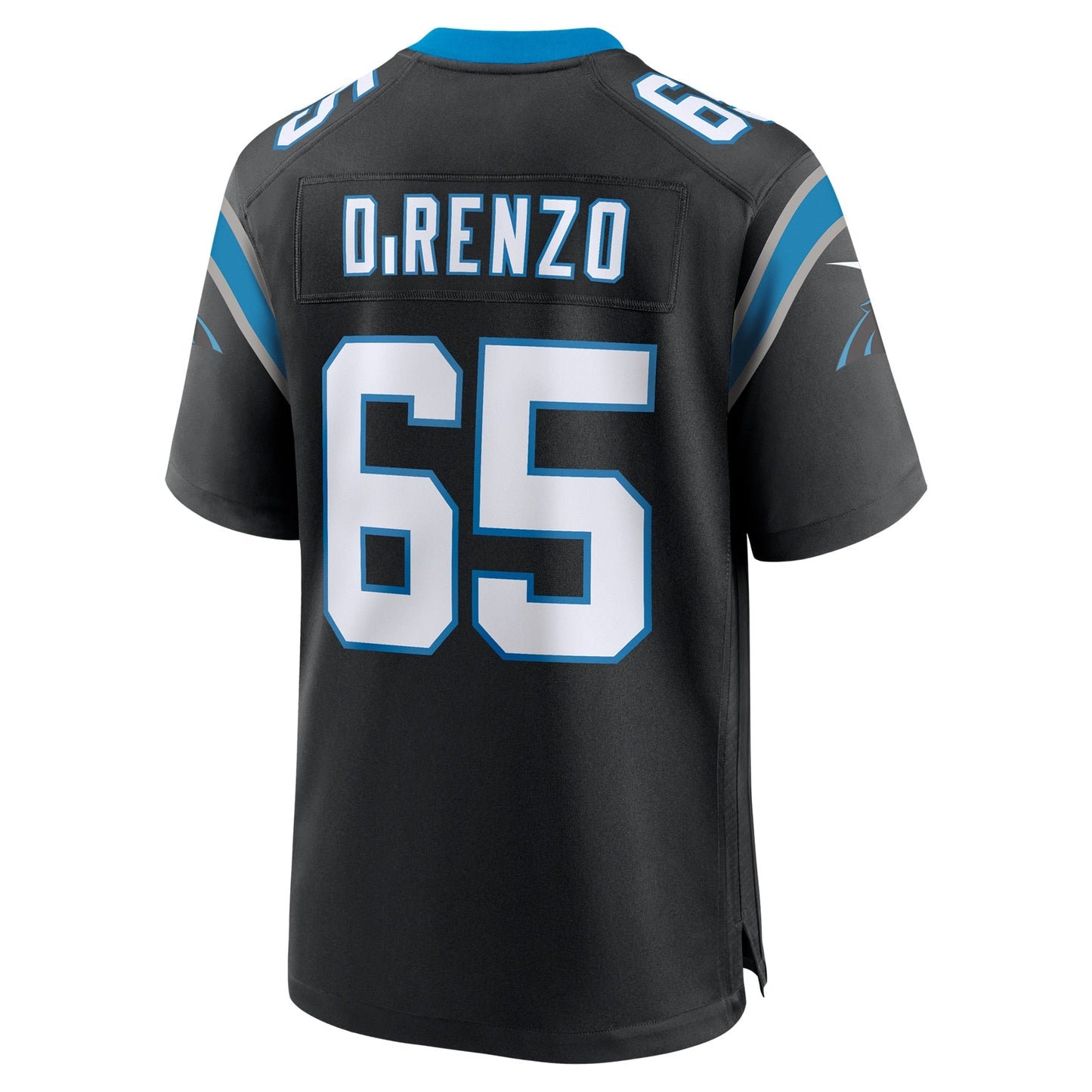 J.D. DiRenzo Carolina Panthers Nike Game Jersey - Black