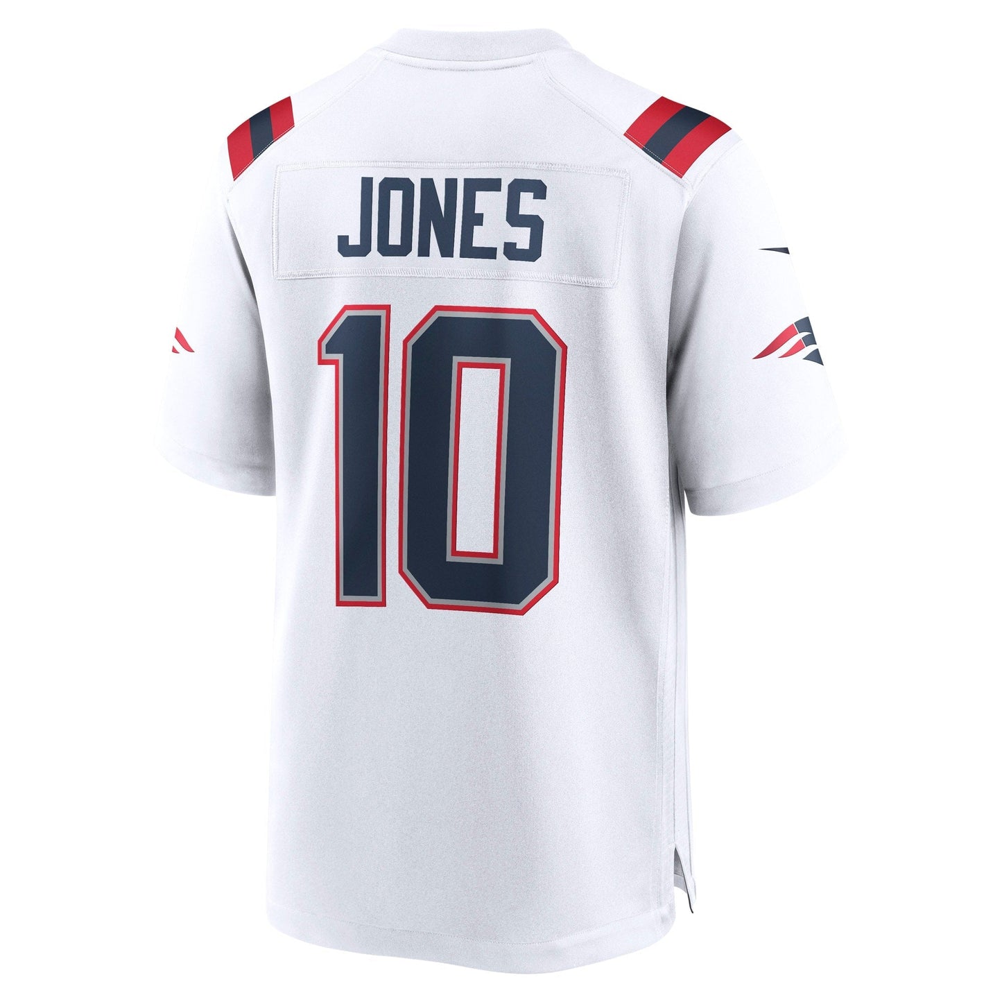Mac Jones New England Patriots Nike Game Jersey - White