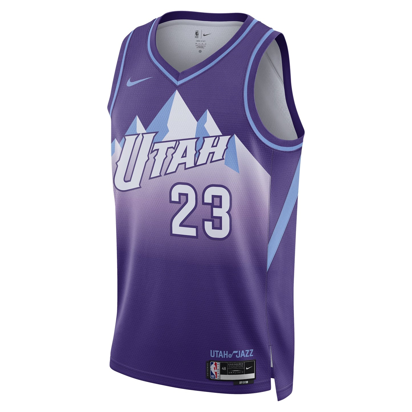 Unisex Utah Jazz Lauri Markkanen Purple 2024/25 Swingman Jersey - City Edition