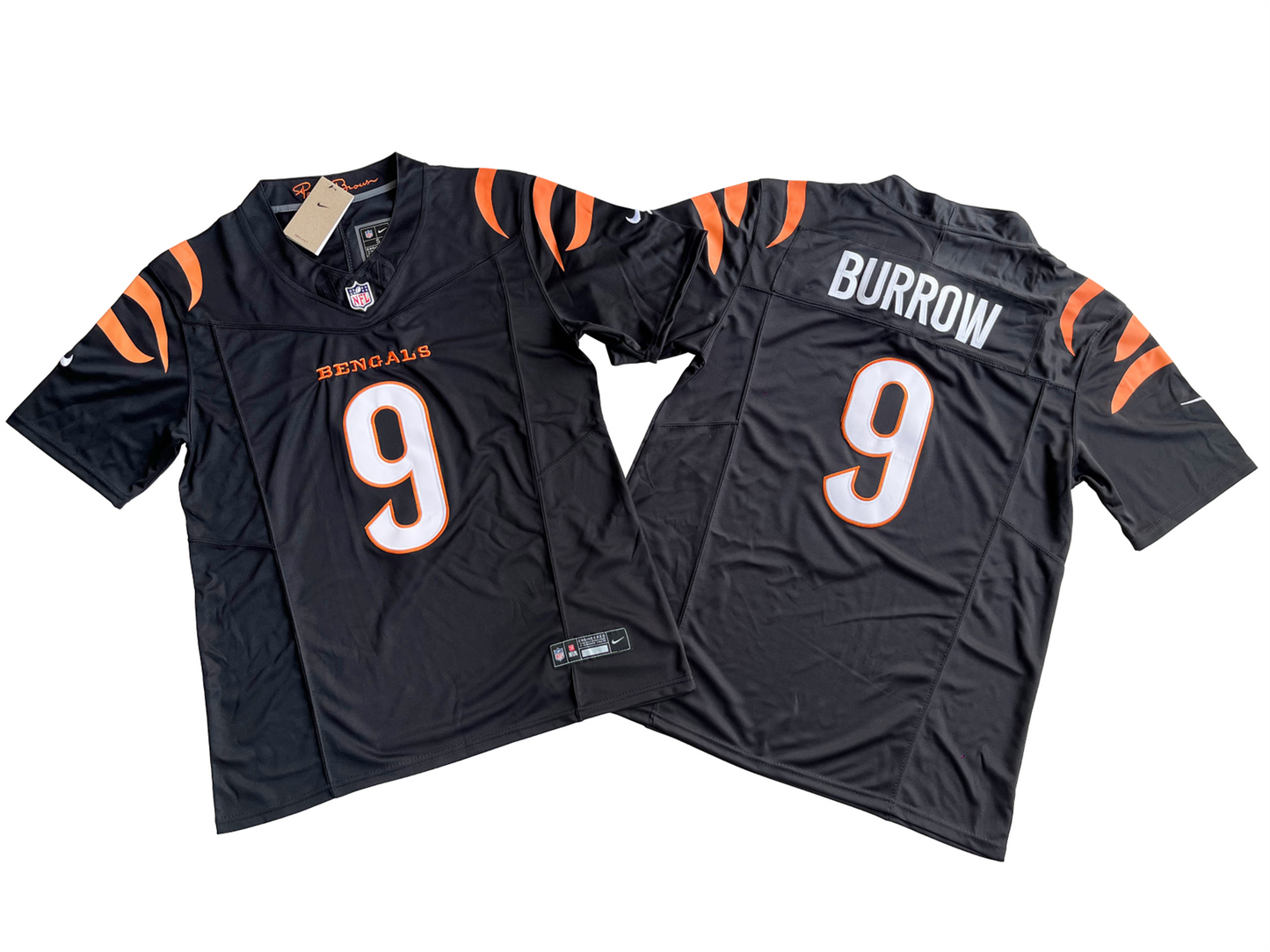 Cincinnati Bengals 9# Joe Burrow Vapor F.U.S.E. Limited Jersey