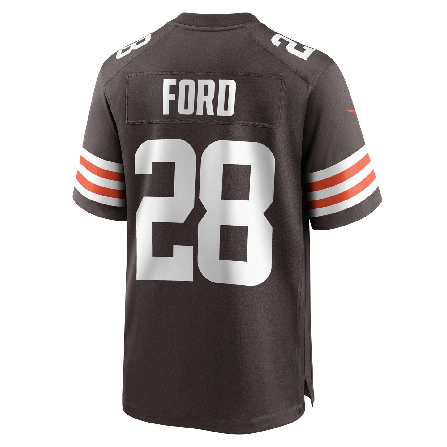 Mike Ford Cleveland Browns Nike Team Game Jersey - Brown