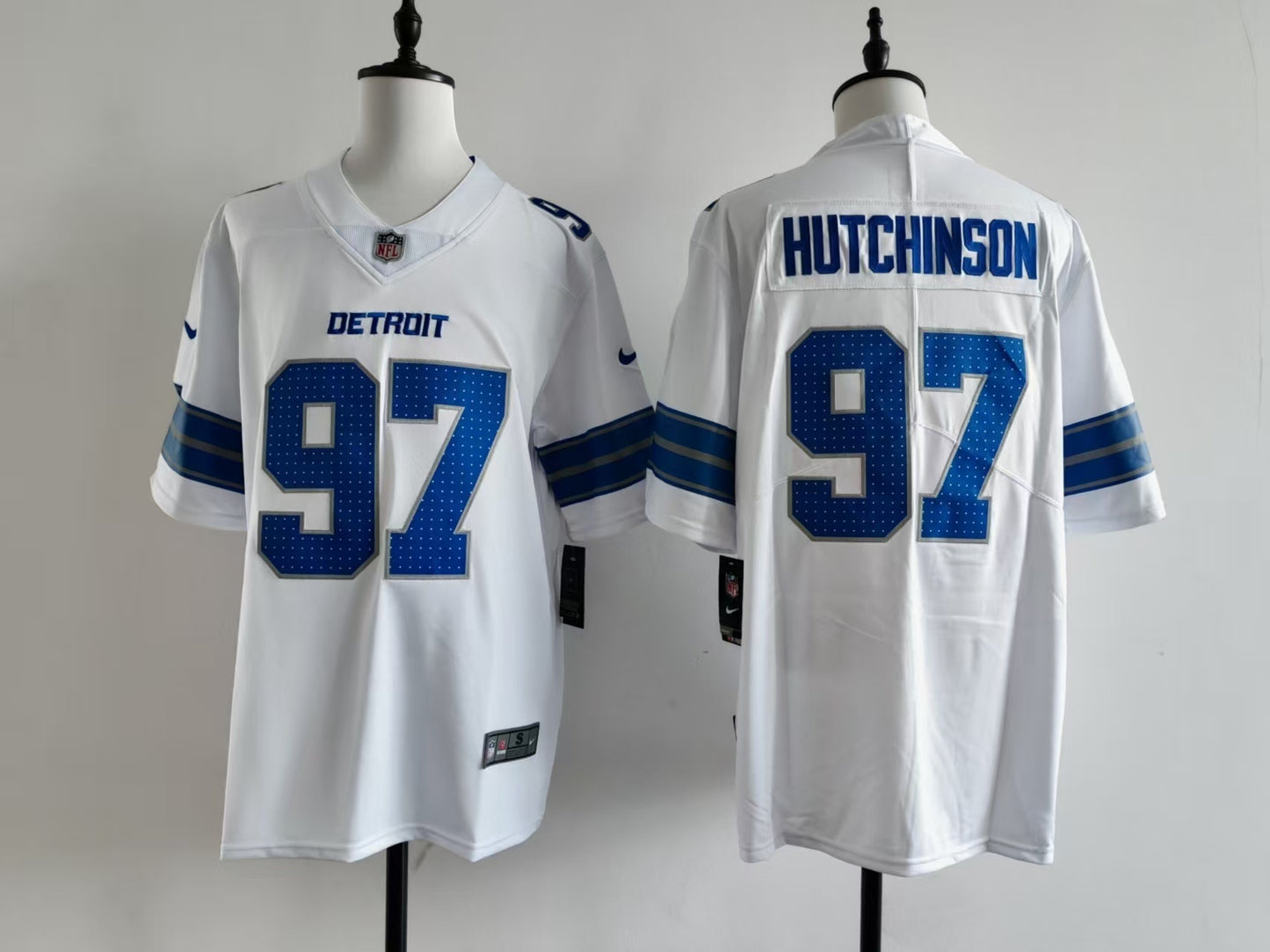 Men's Detroit Lions Aidan Hutchinson Jersey - White