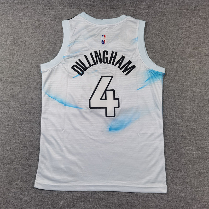 Youth Mike Conley Minnesota Timberwolves #4 City Edition Embroidered Jersey