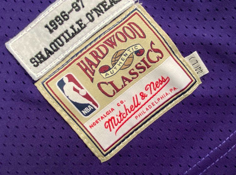 O'Neal Los Angeles Lakers Purple 34 MN