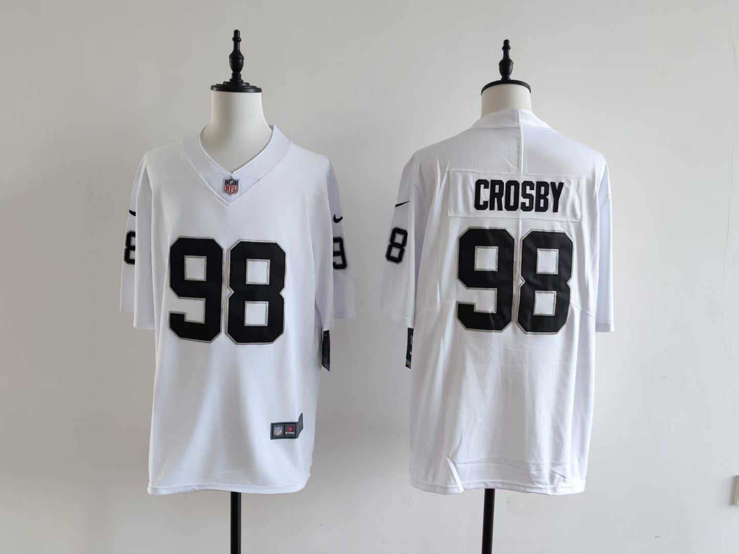 Men's Oakland Raiders Maxx Crosby Nike Jersey - White
