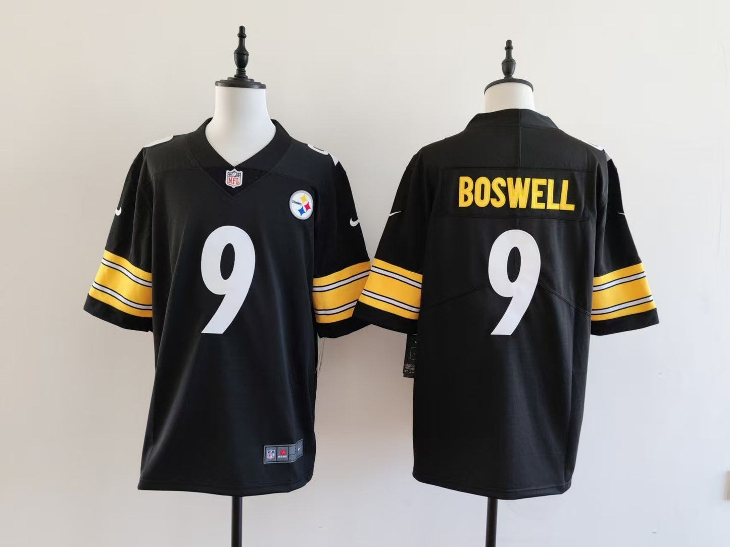 Men's Pittsburgh Steelers Chris Boswell Nike Jersey - Black