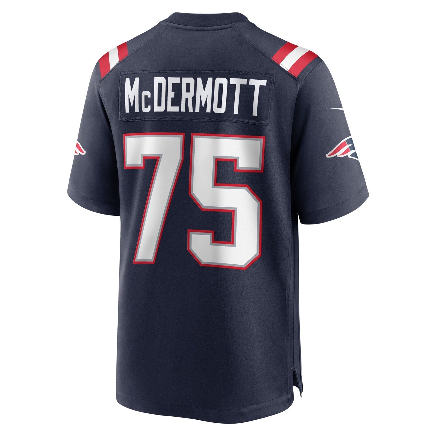 Conor McDermott New England Patriots Nike Home Game Jersey - Navy