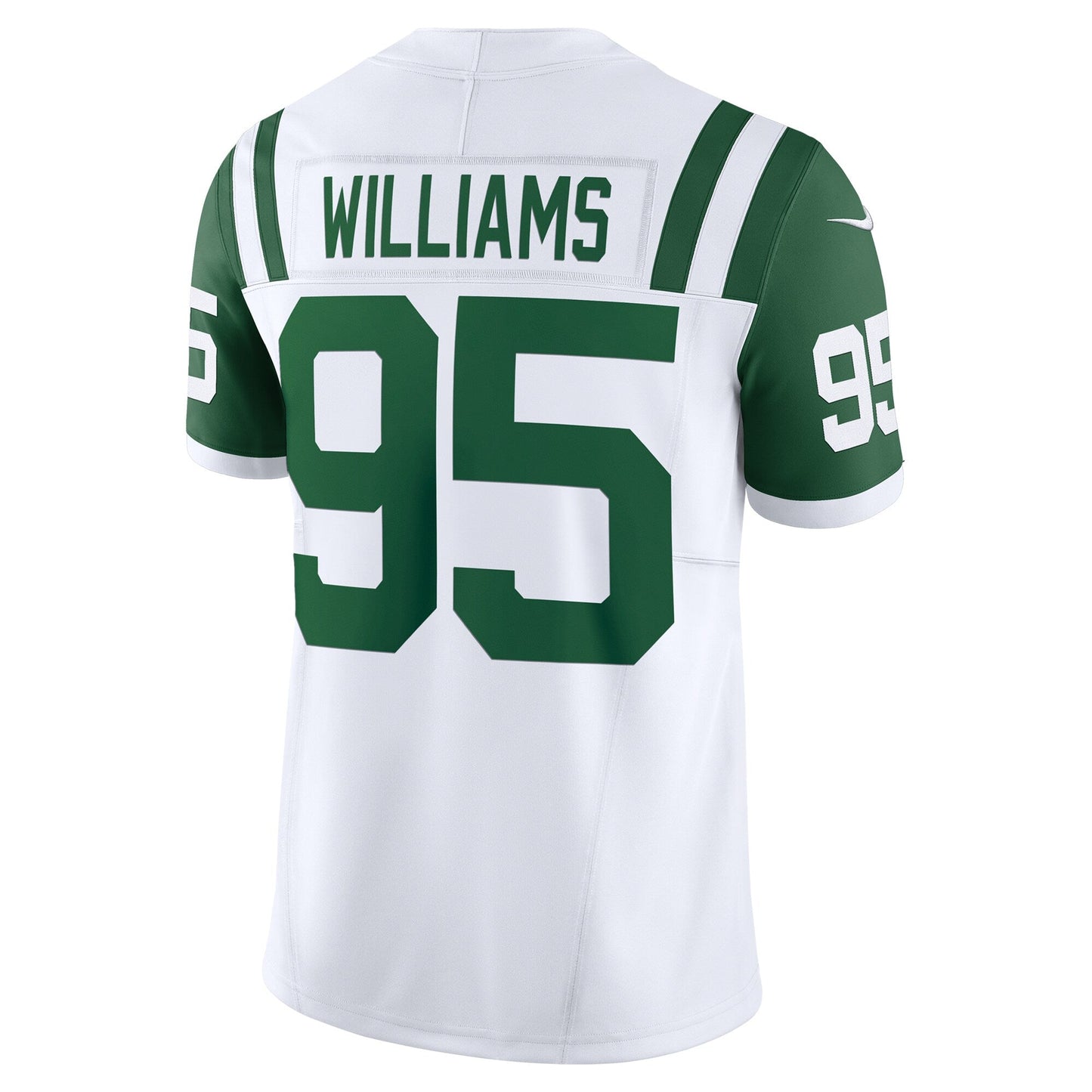 Quinnen Williams New York Jets Nike Classic Alternate Vapor F.U.S.E. Limited Jersey - White
