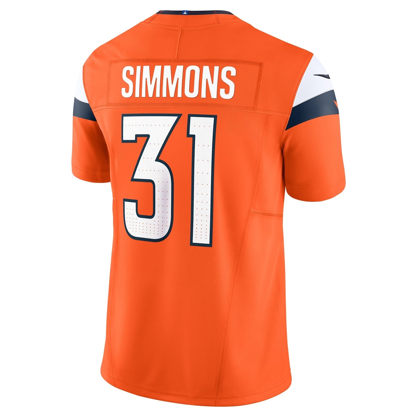Justin Simmons Denver Broncos Nike Vapor F.U.S.E. Limited Jersey - Orange