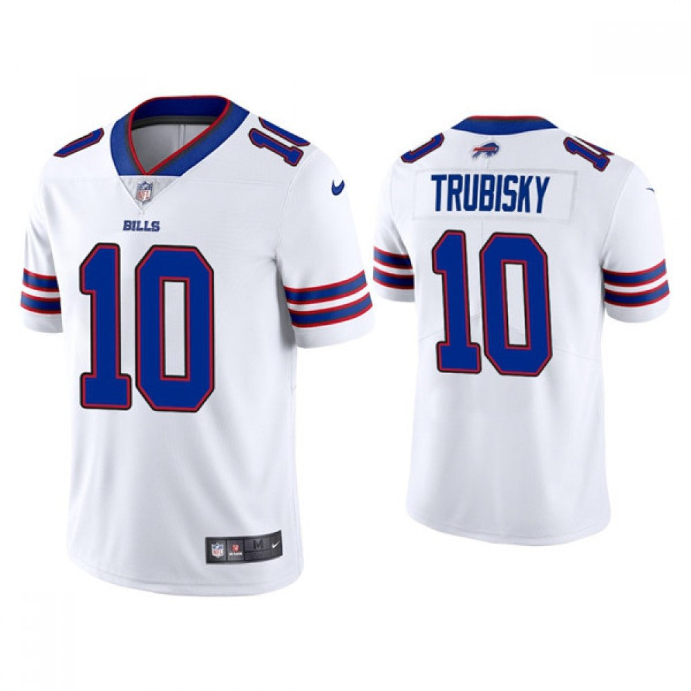 Buffalo Bills #10 Mitchell Trubisky White Vapor Untouchable Limited Stitched Jersey